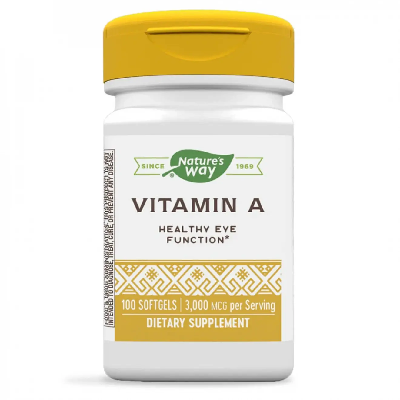 Nature's Way, Vitamin A, 100 sgels