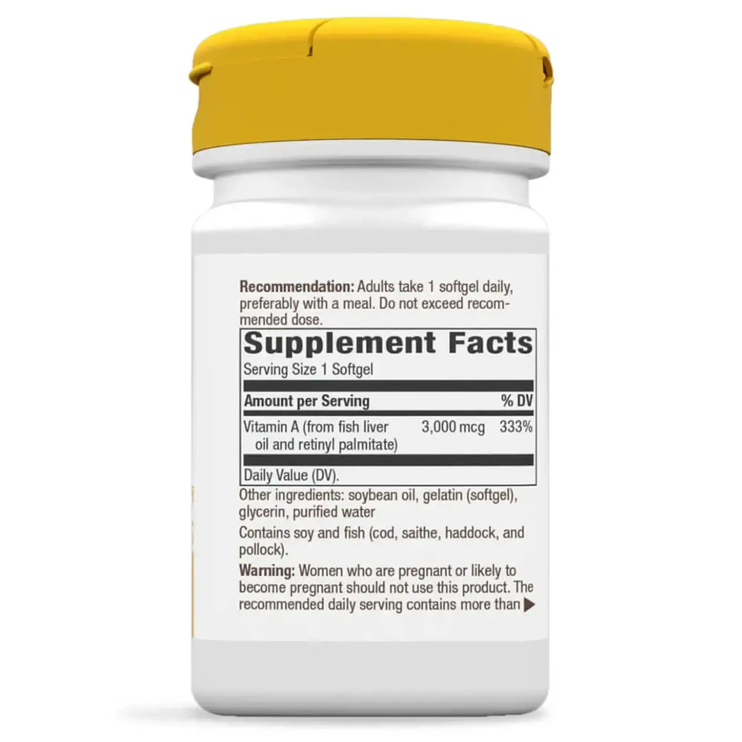 Nature's Way, Vitamin A, 100 sgels