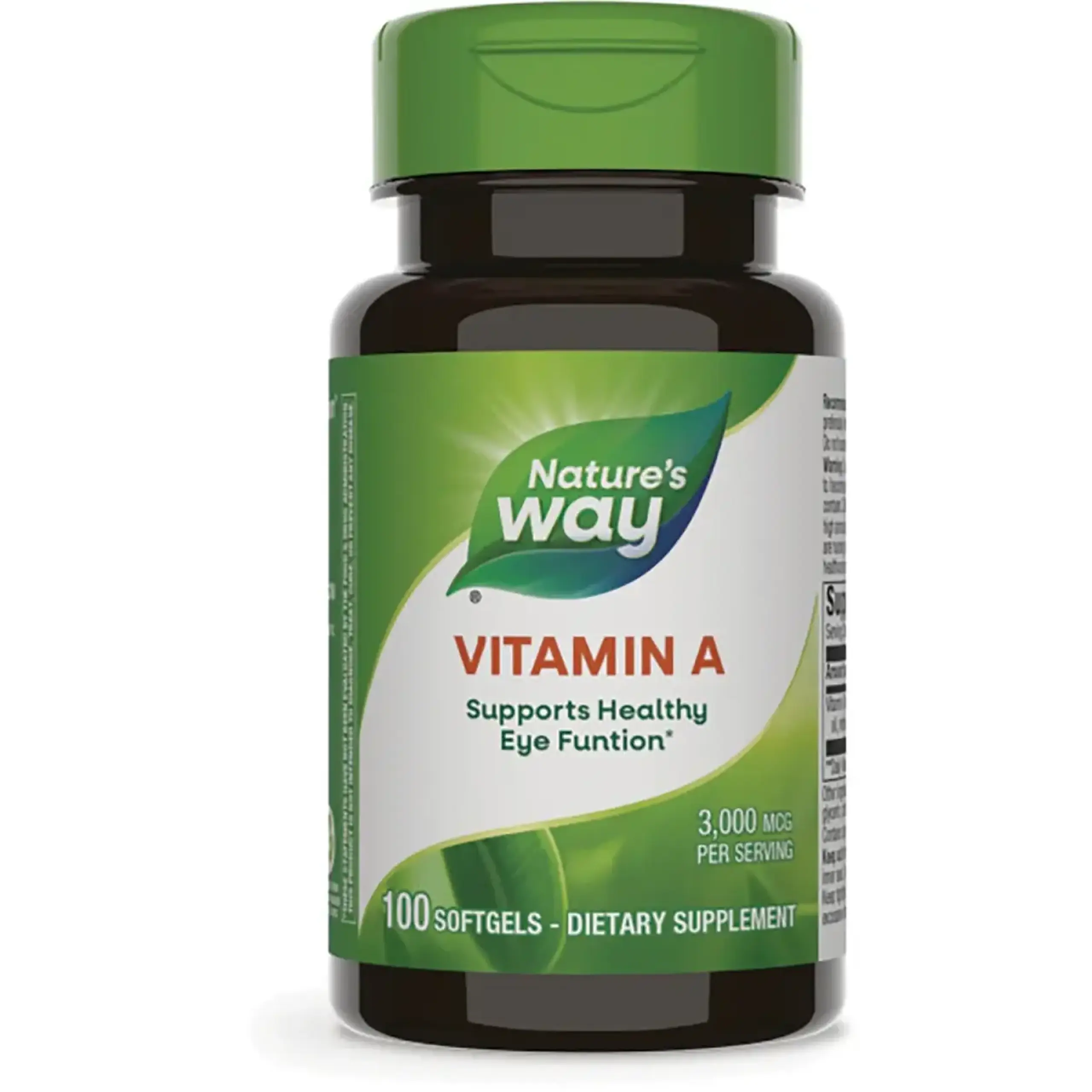 Nature's Way, Vitamin A, 100 sgels
