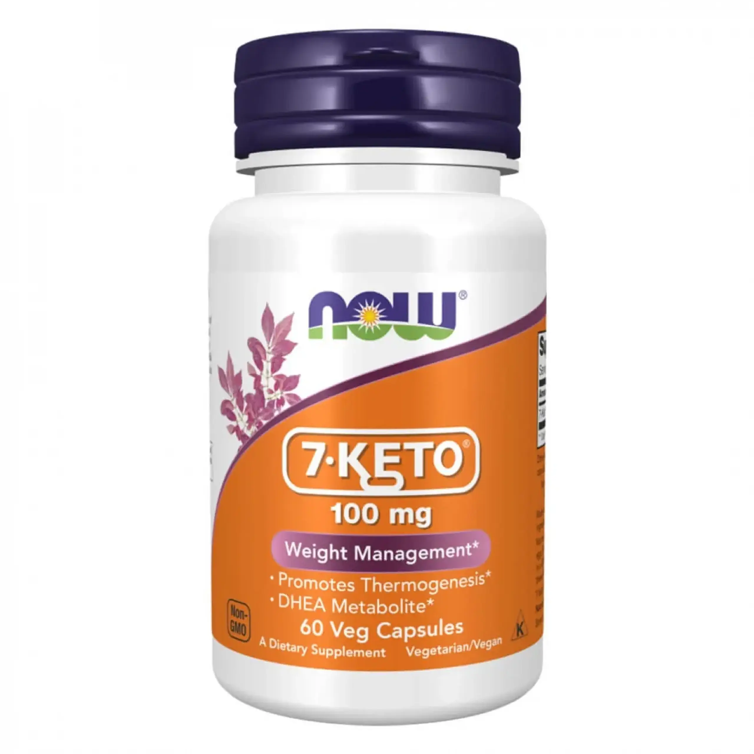 Now Foods, 7-Keto 100 mg, 60 capsule vegetale