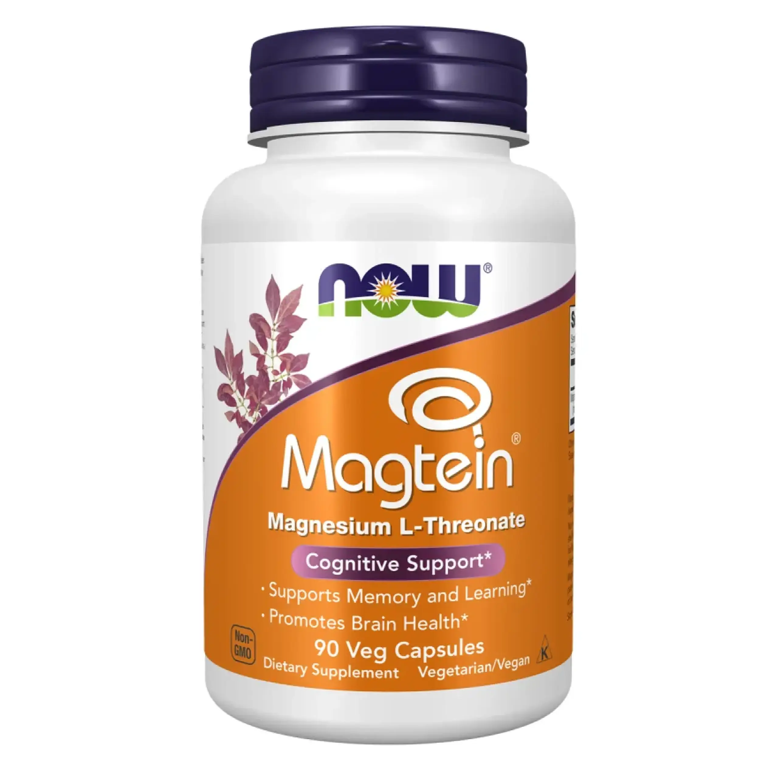 Now Foods, Magtein, 90 capsule vegetale
