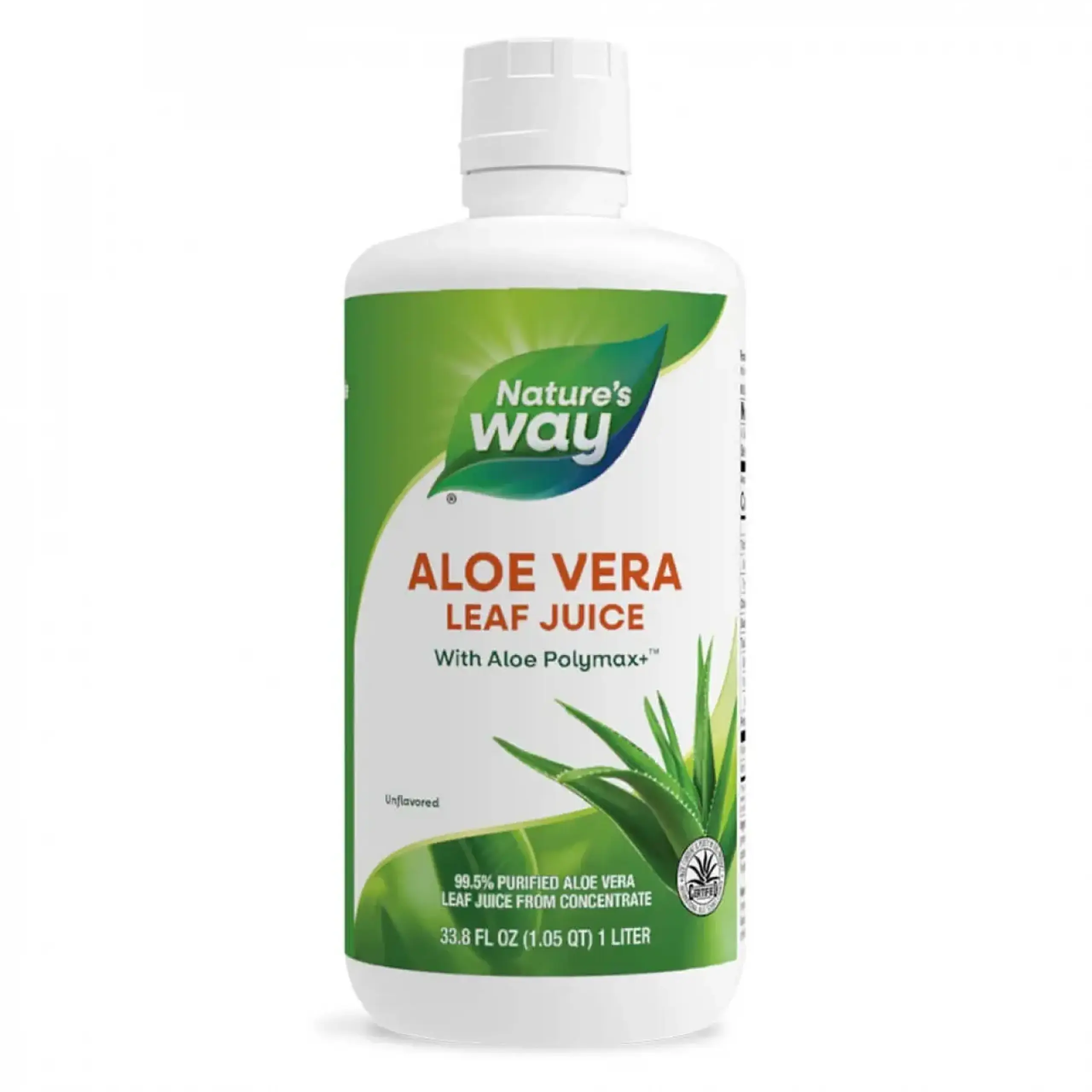 Nature's Way, Aloe Vera Leaf Juice, 1 Liter