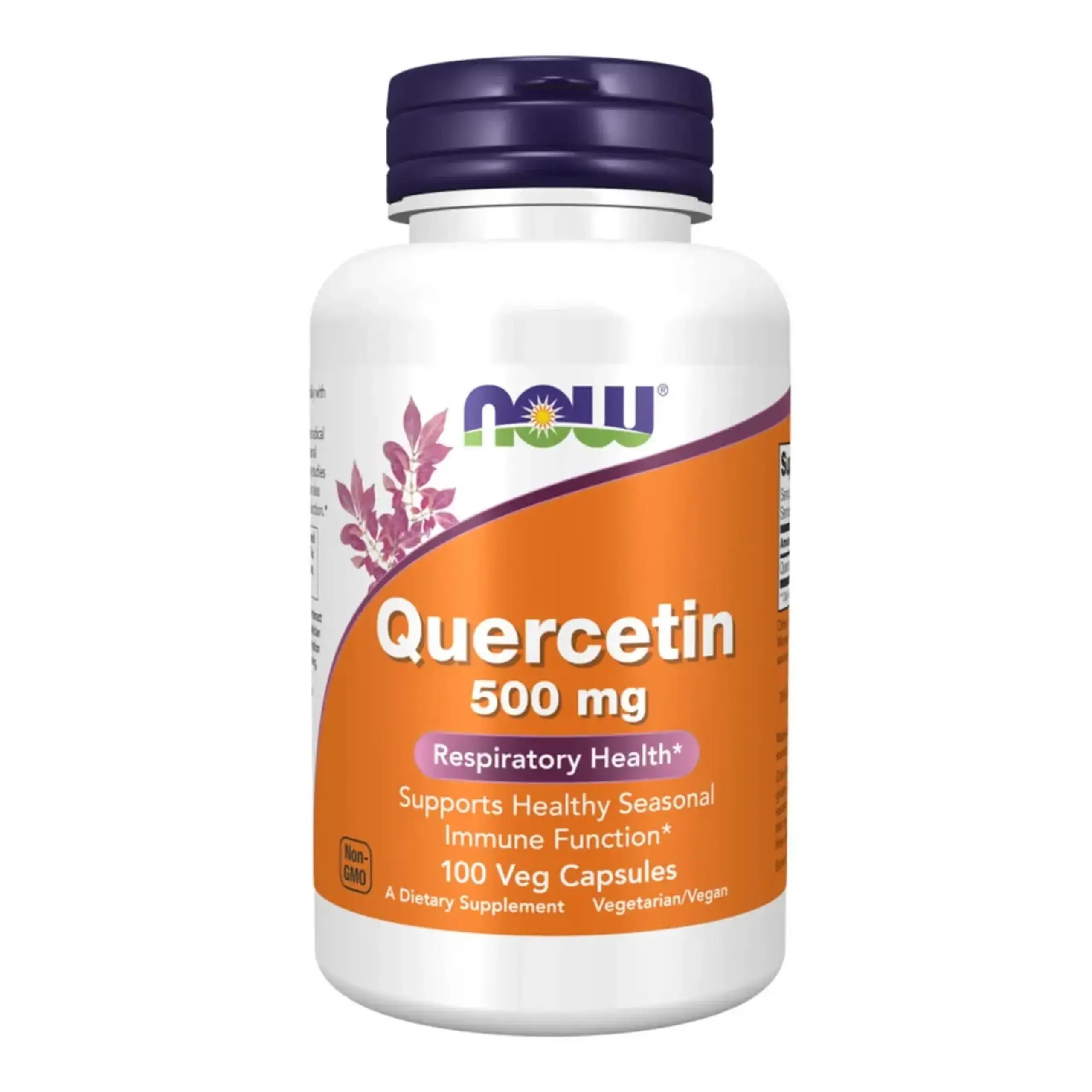 Now Foods, Quercetin 500 mg, 100 capsule vegetale