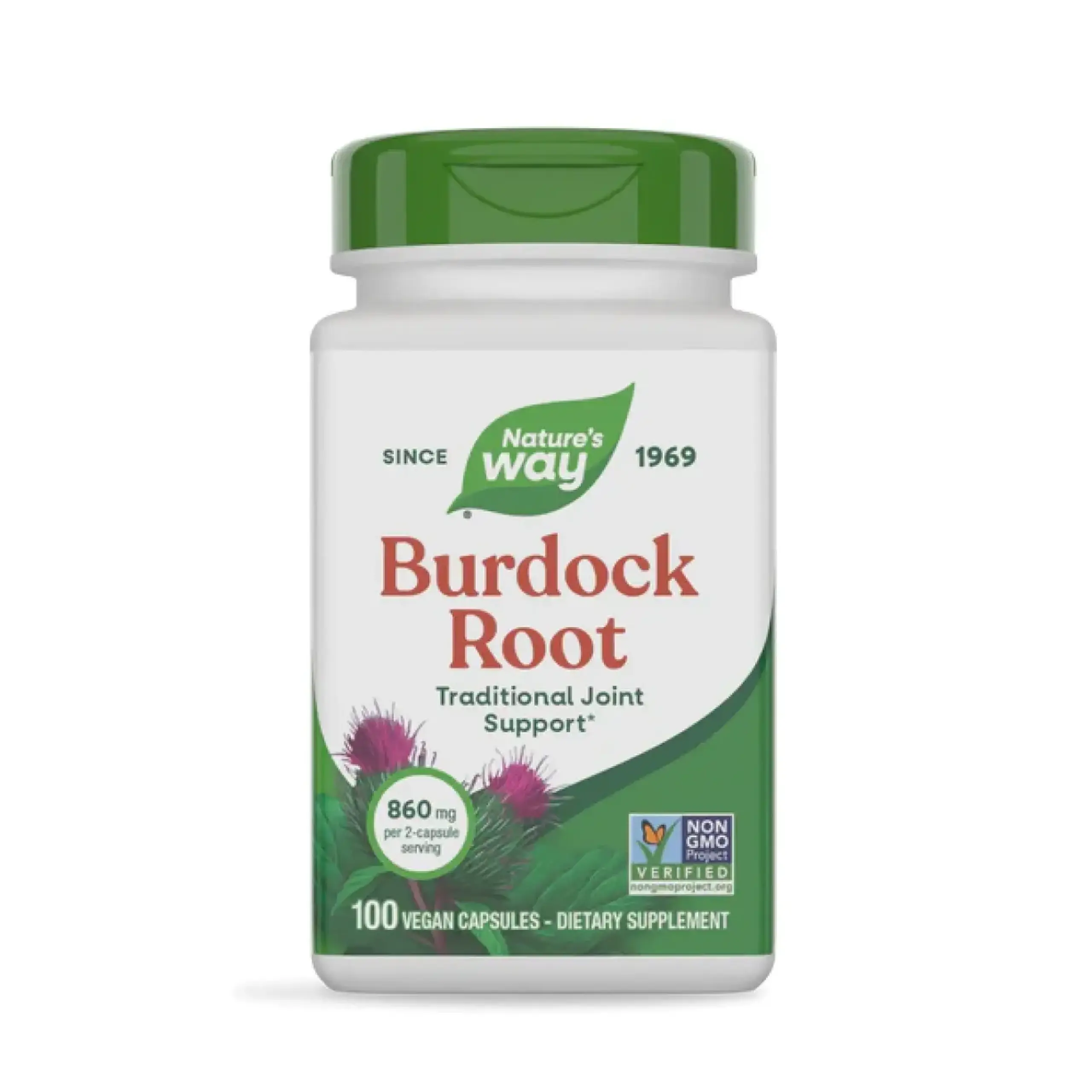 Nature's Way, Burdock Root, 100 vcaps