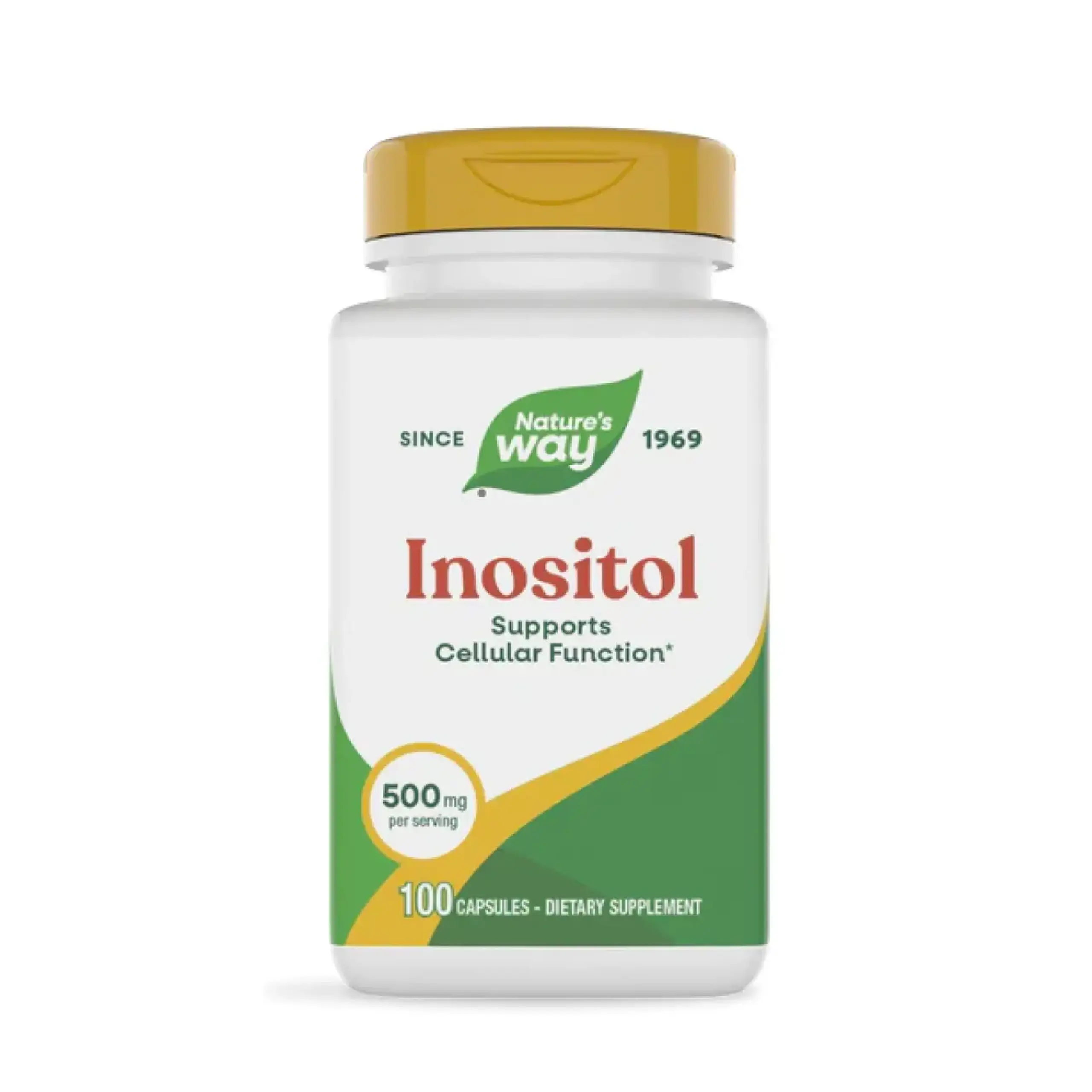 Nature's Way, Inositol 500 mg 100 caps