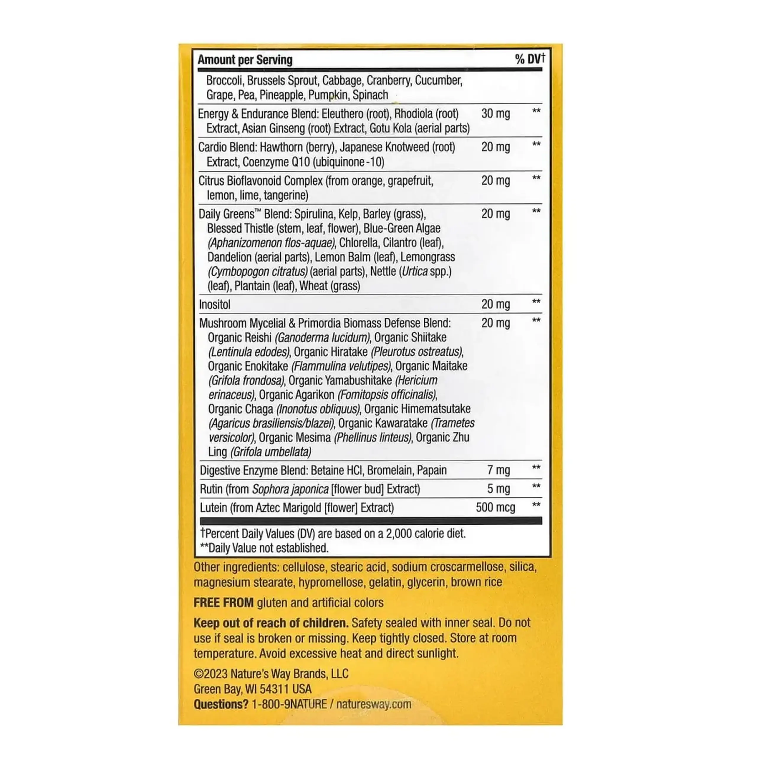 Multivitamine pentru barbati Nature's Way, Alive!® Once Daily Men's Ultra 60 tabs