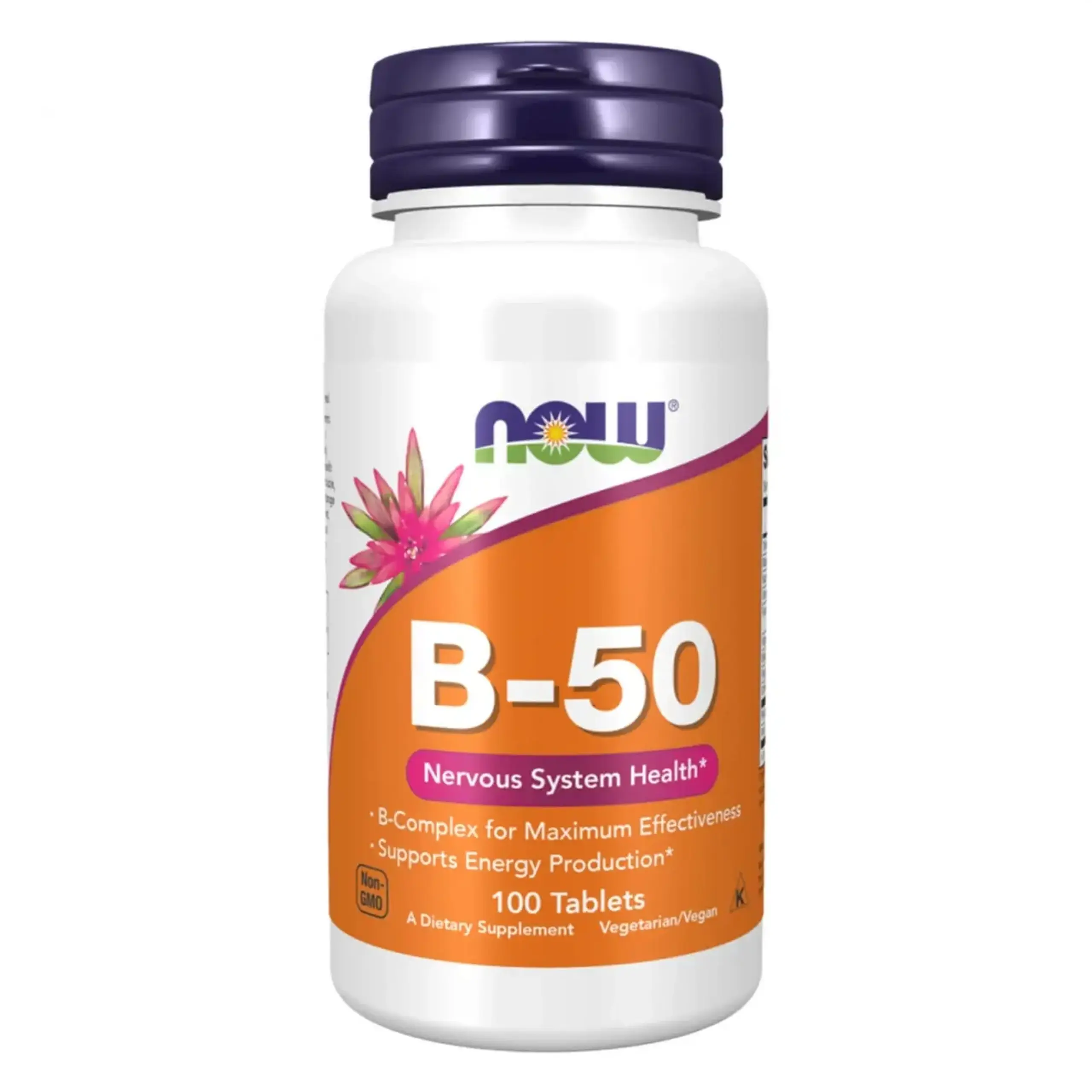 Now Foods, Vitamin B-50, 100 Tablete
