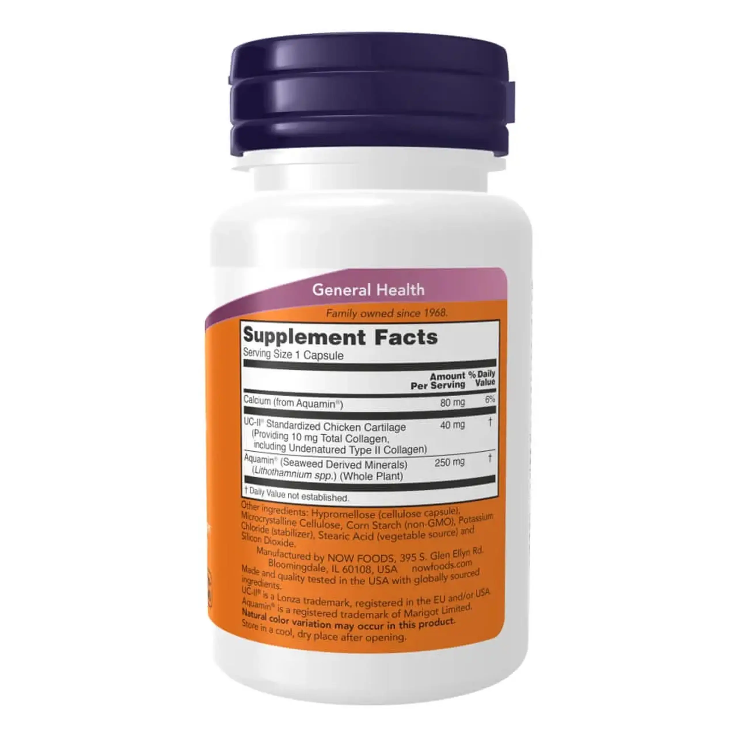 Now Foods, UC-II Type II Collagen, 60 capsule vegetale