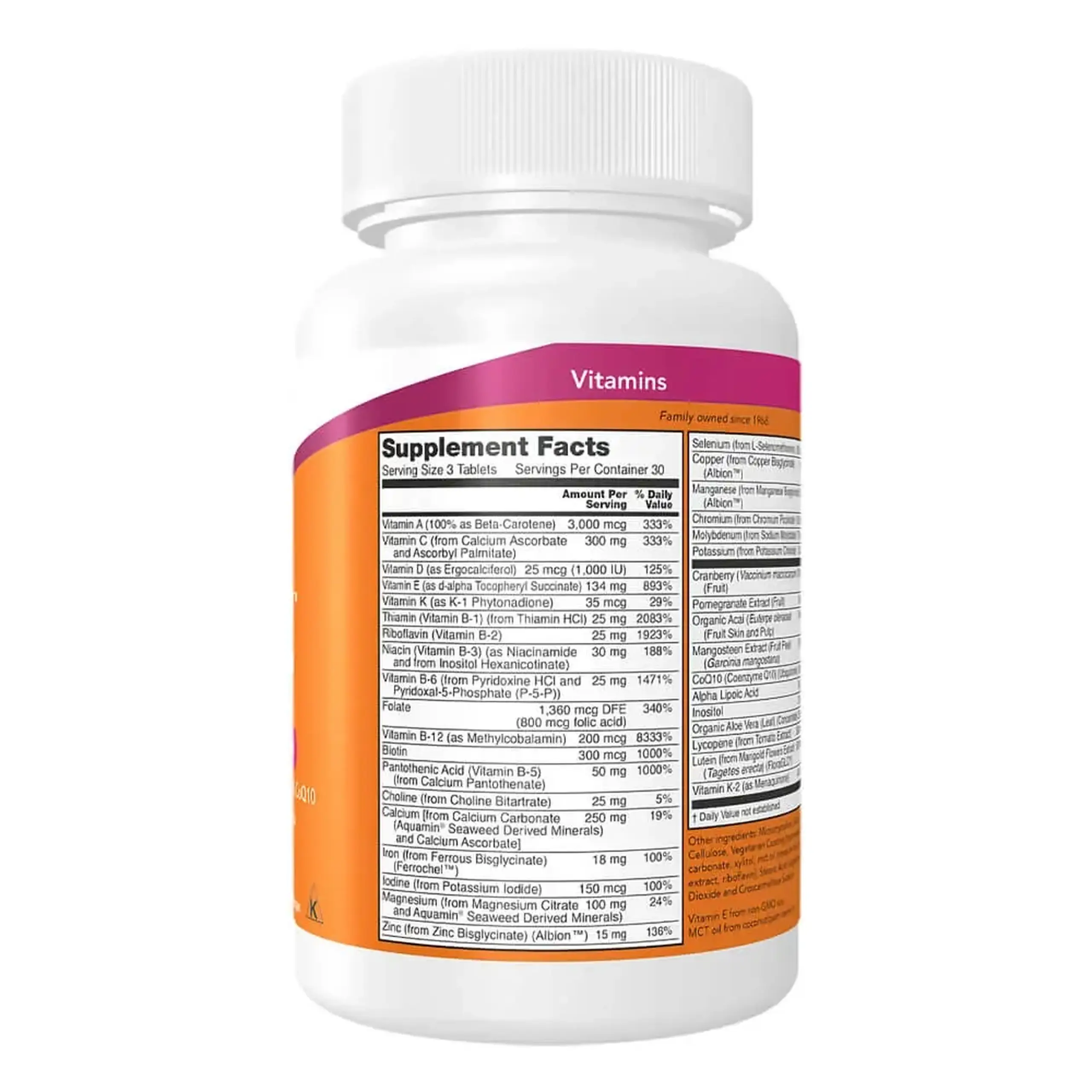 Now Foods, EVE Women's Multi, 90 capsule gelatinoase - Volum 90 tablete