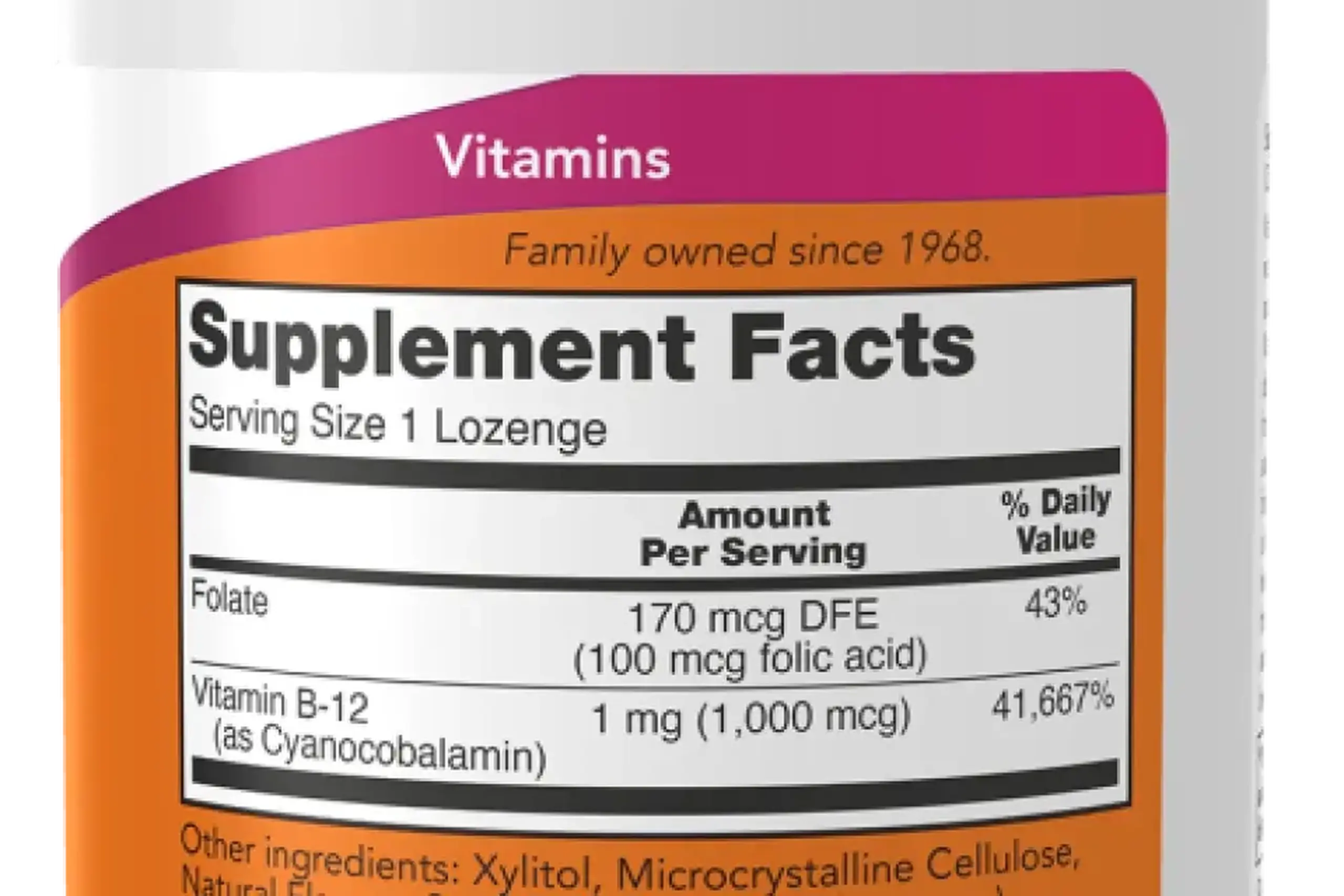 Now Foods, Methyl B-12, 1000 mg, 100 Loz