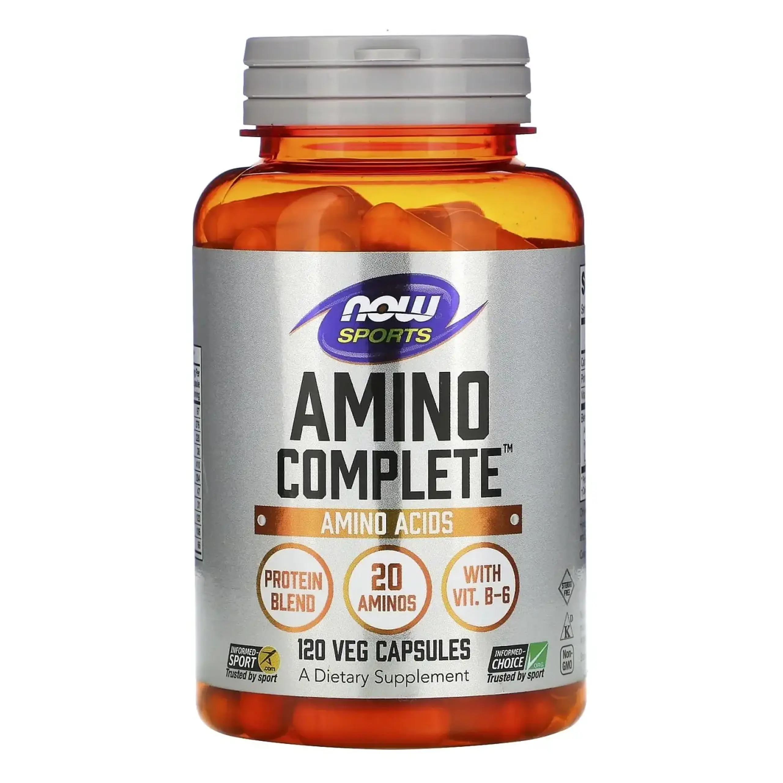 Now Foods, Amino Complete, 120 capsule vegetale