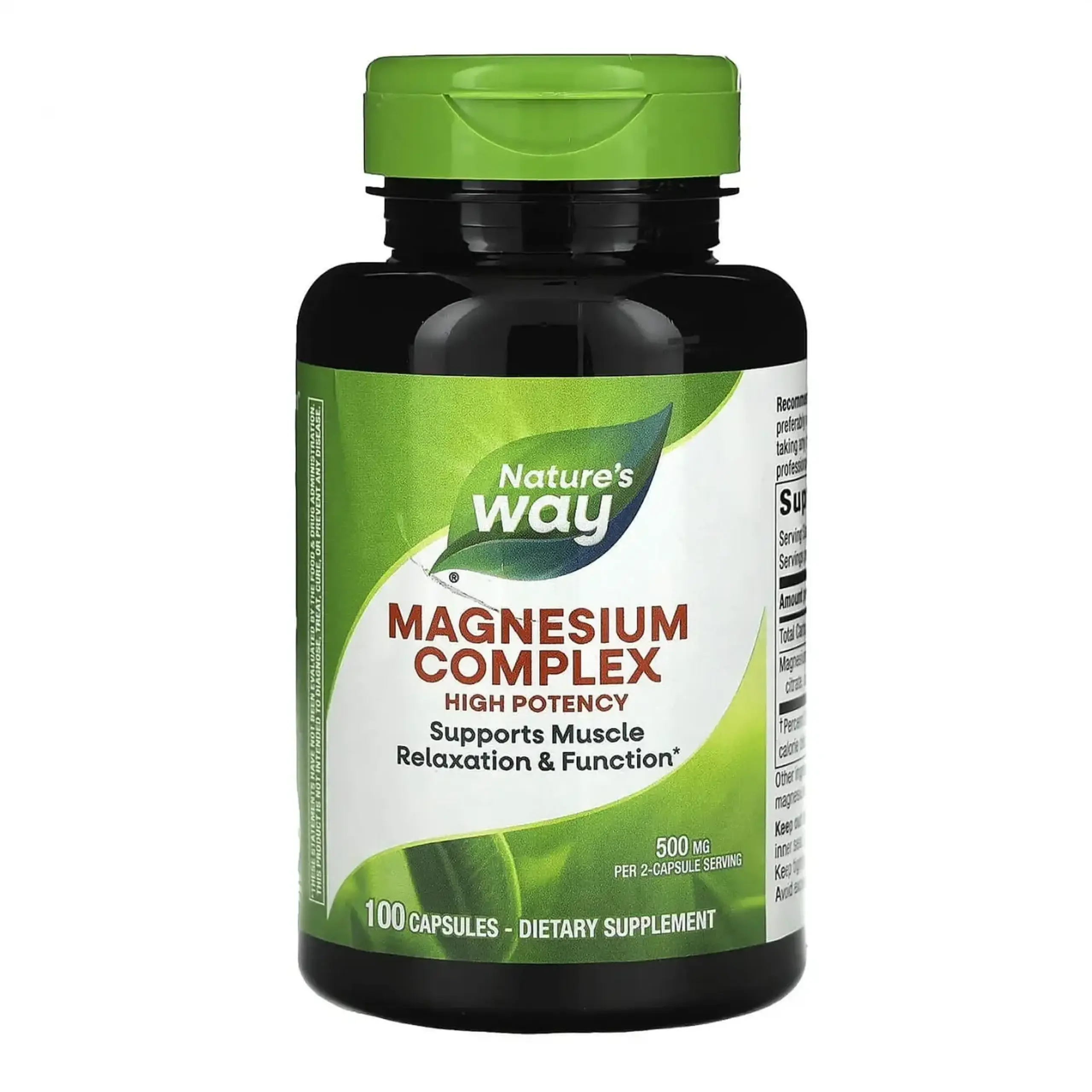 Nature's Way, Magnesium Complex 500 mg, 100 caps