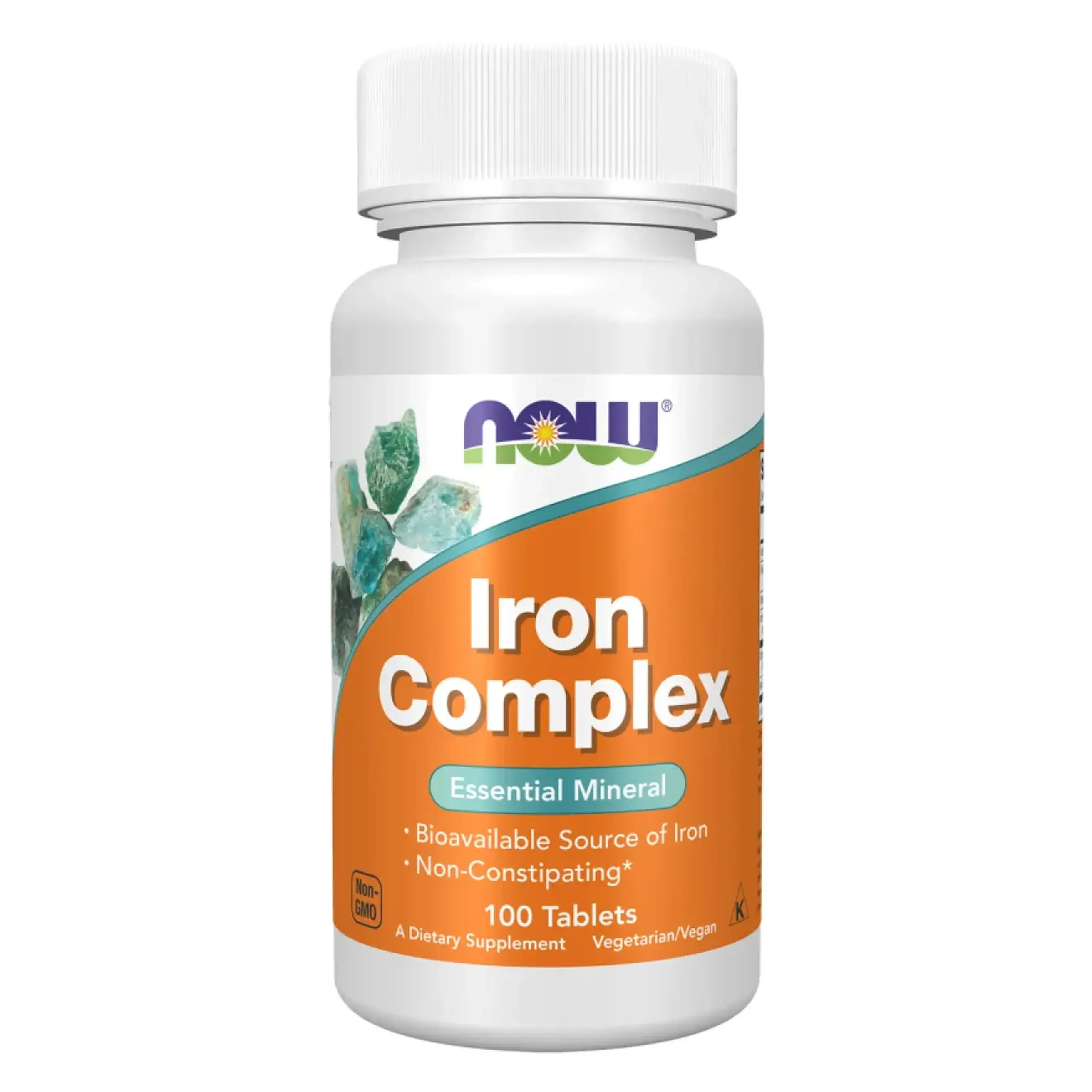 Now Foods, Iron Complex, 100 tablete