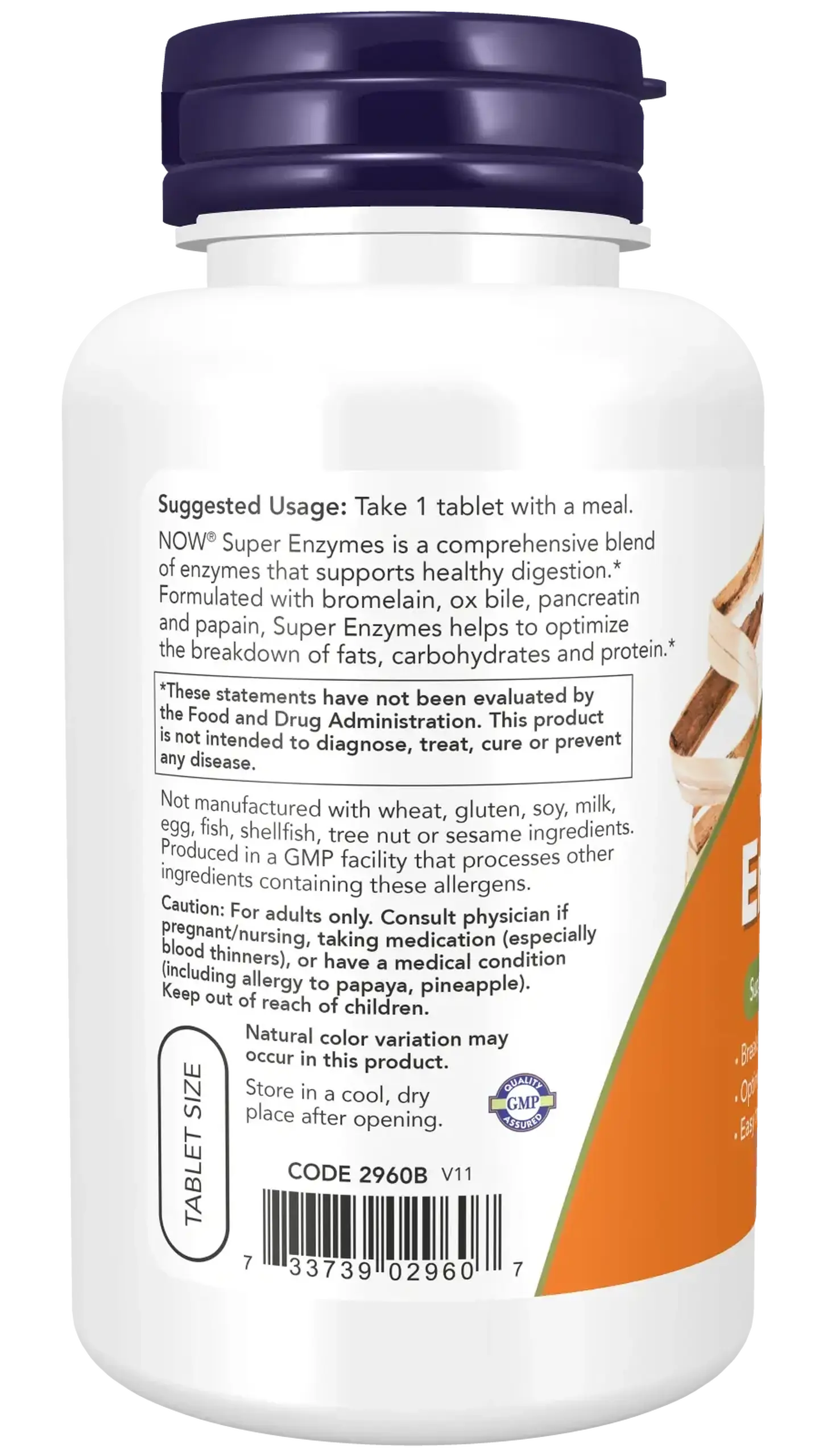 Now Foods, Super Enzymes, 90 tablete