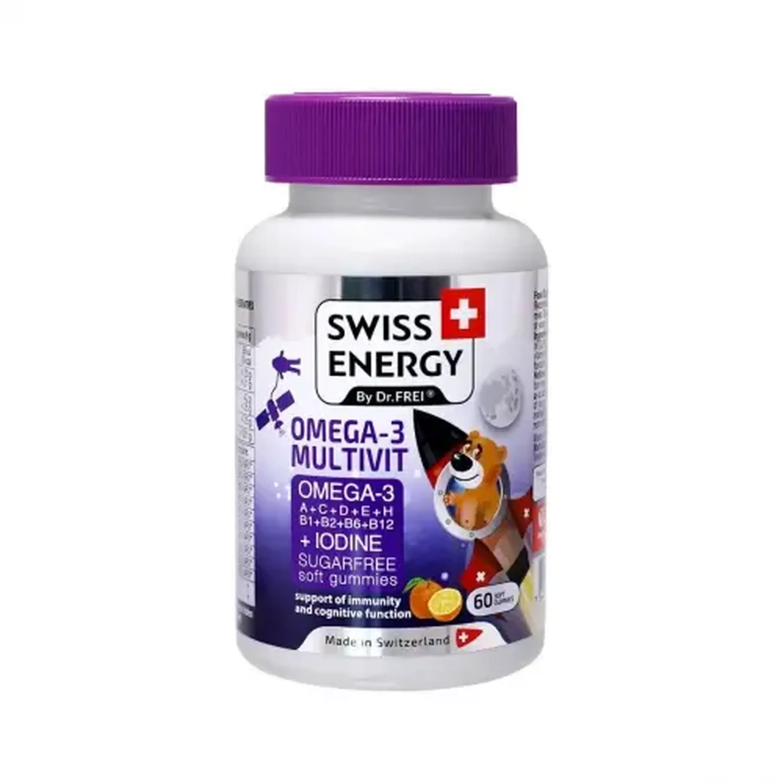Swiss Energy, OMEGA-3 MULTIVIT, 60 gummies