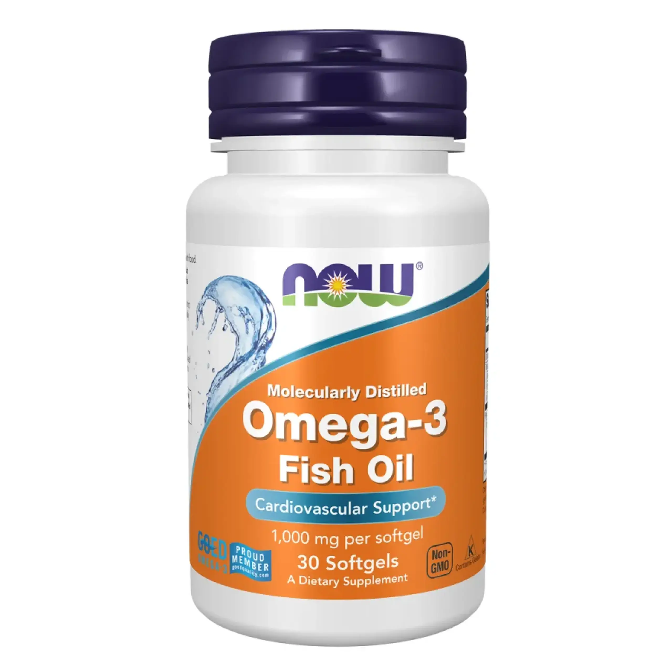 Now Foods, Omega 3, 30 capsule gelatinoase