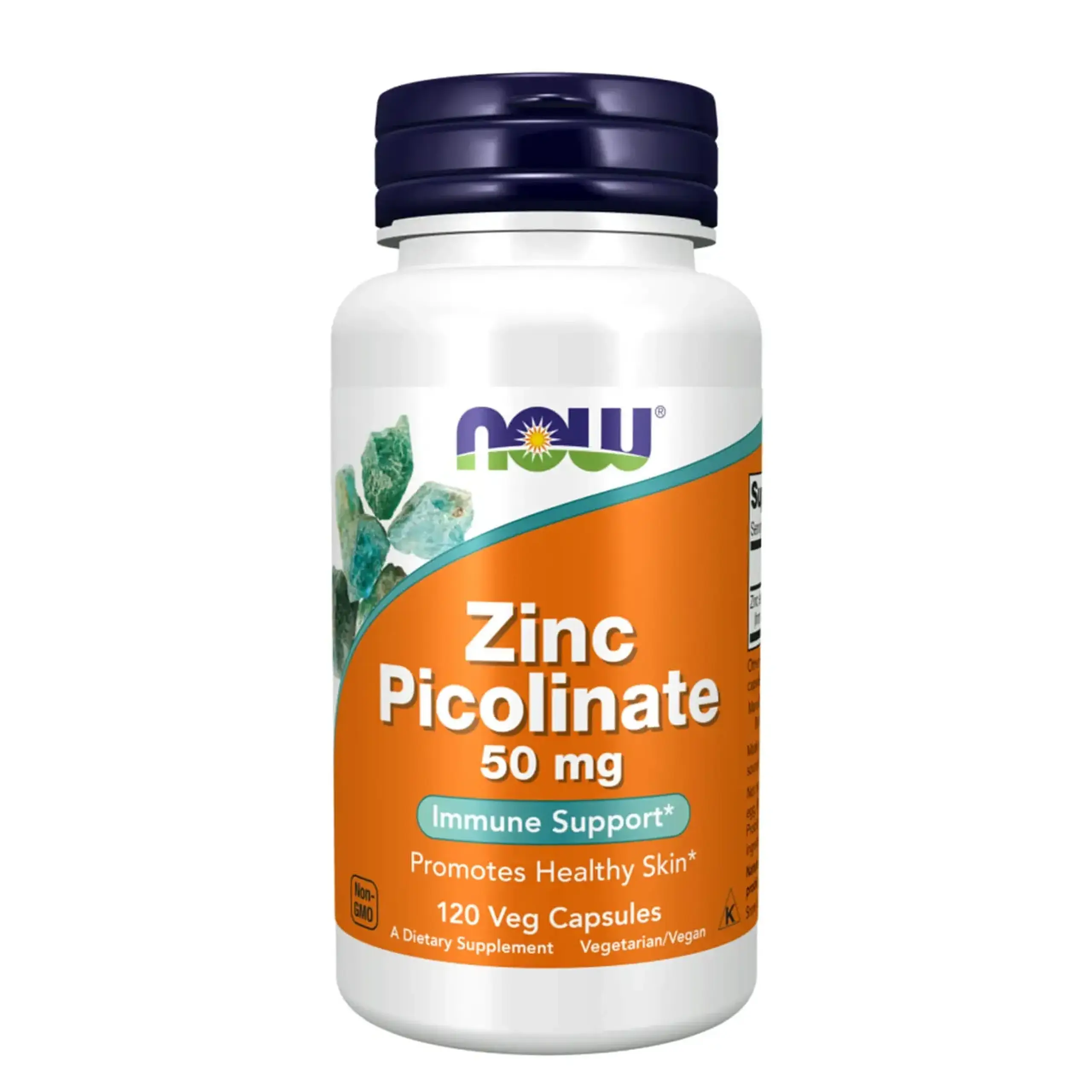 Now Foods, Zinc Picolinate, 50 mg, 120 capsule vegetale