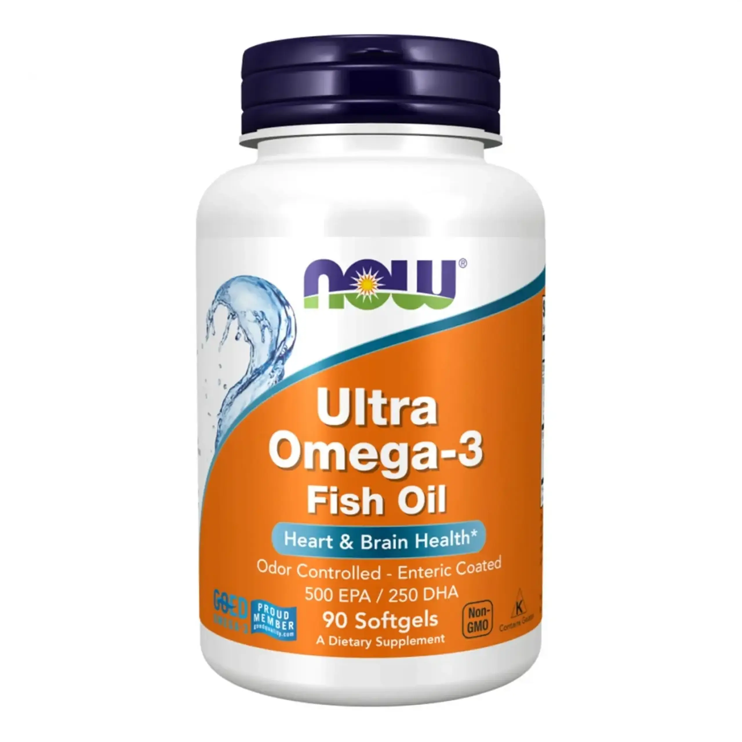 Now Foods, Ultra Omega 3, 90 capsule gelatinoase