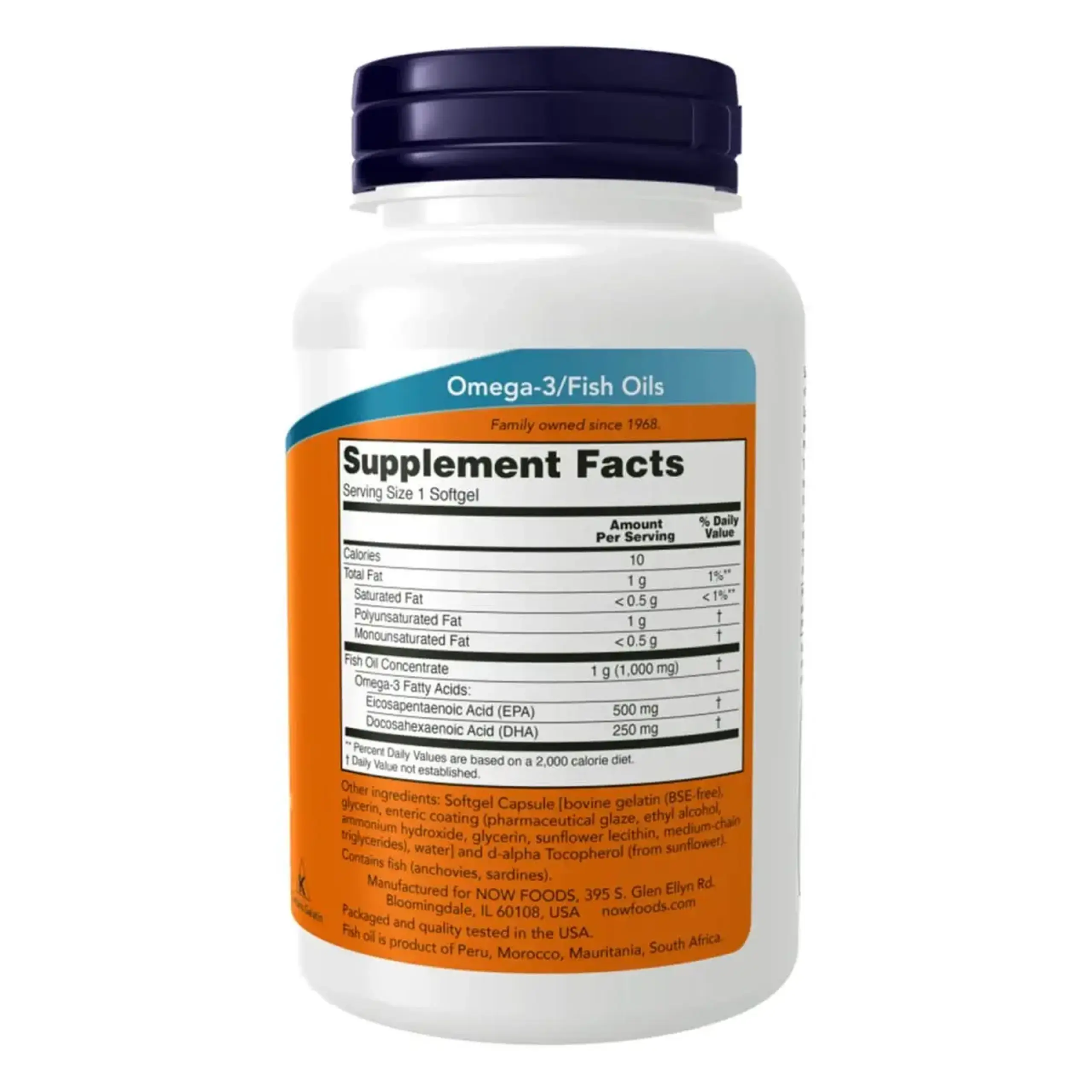 Now Foods, Ultra Omega 3, 90 capsule gelatinoase