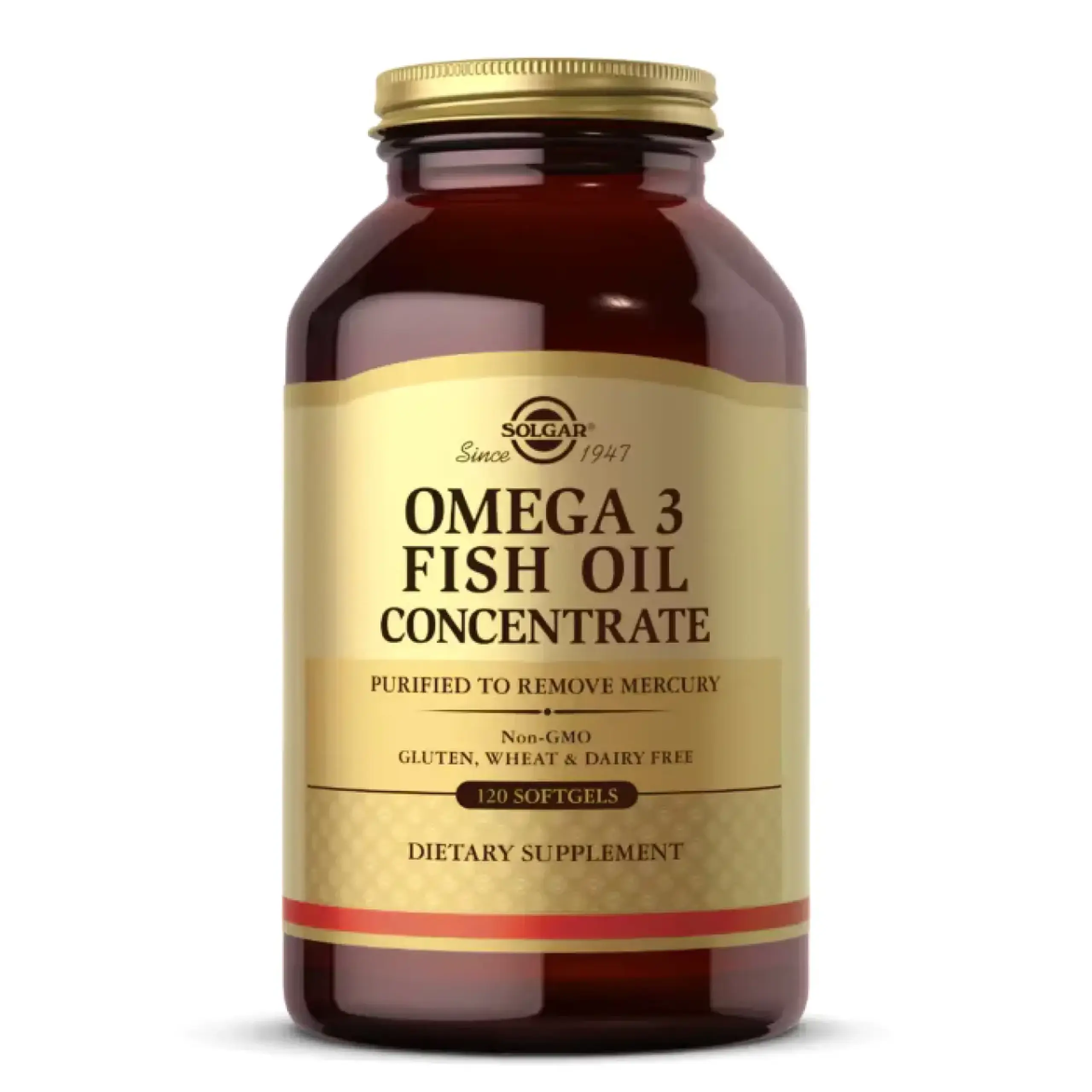 Solgar, Omega 3 Fish Oil Concentrate, 120 softgels