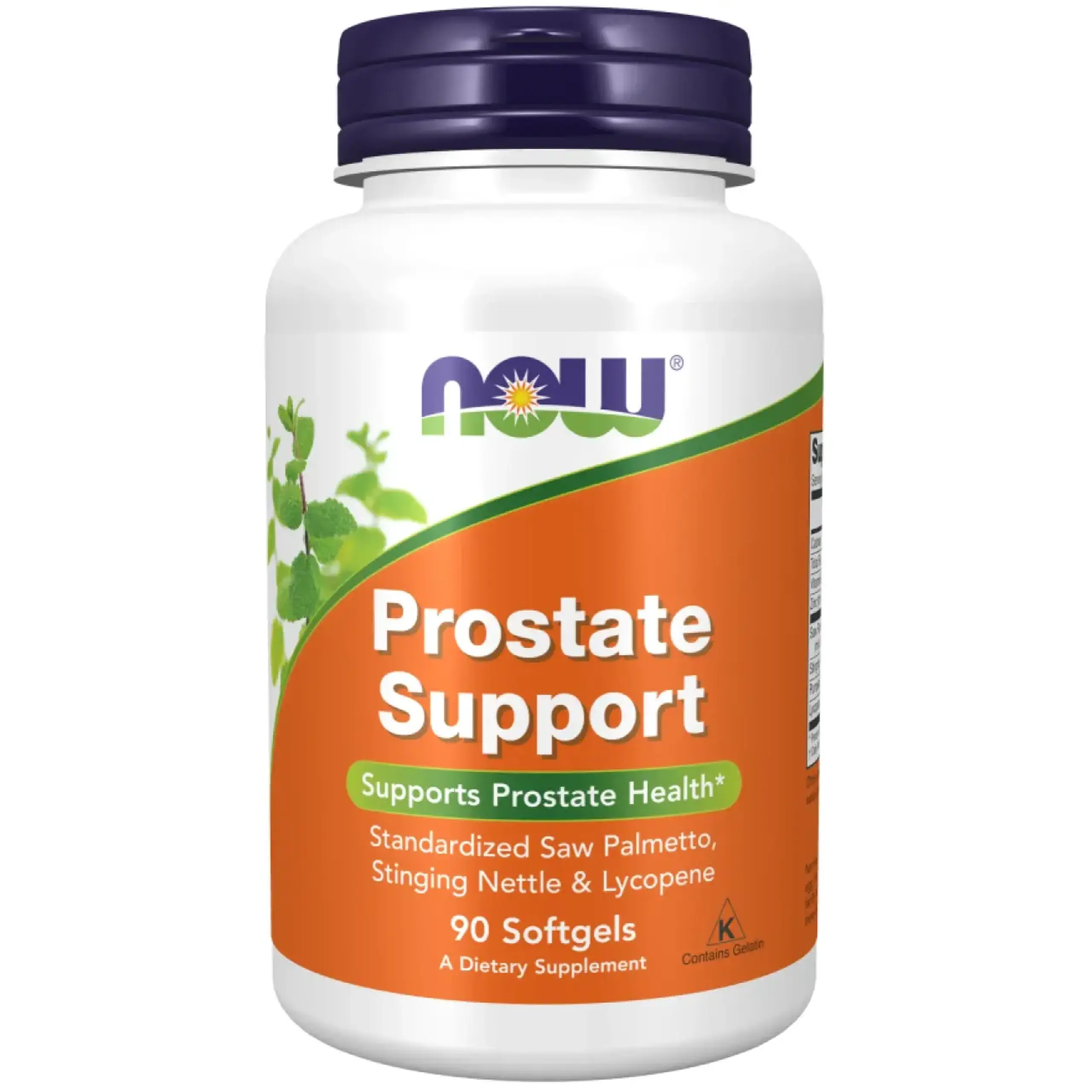 Now Foods, Prostate Support, 90 capsule gelatinoase