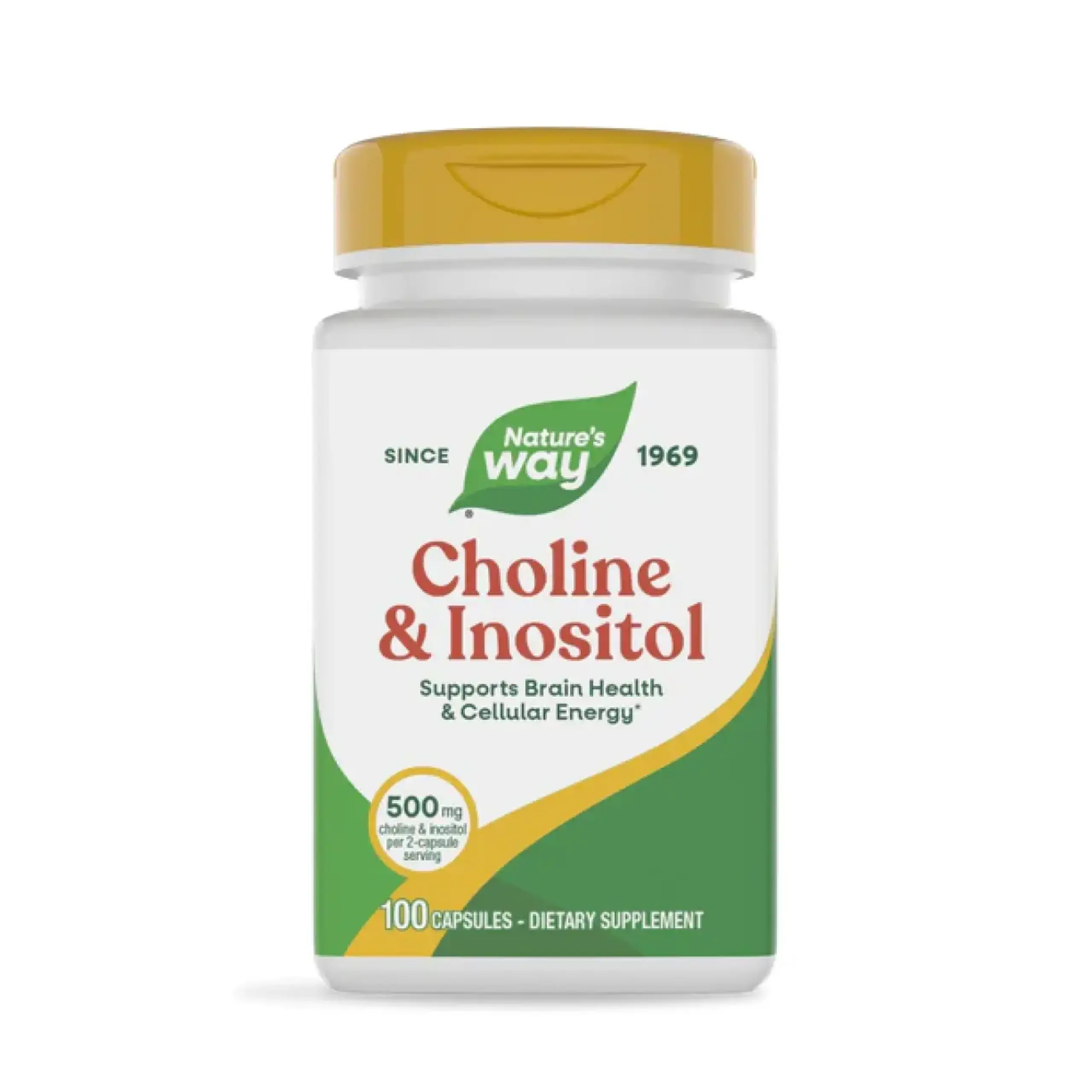 Nature's Way, Choline & Inositol 500 mg, 100 caps