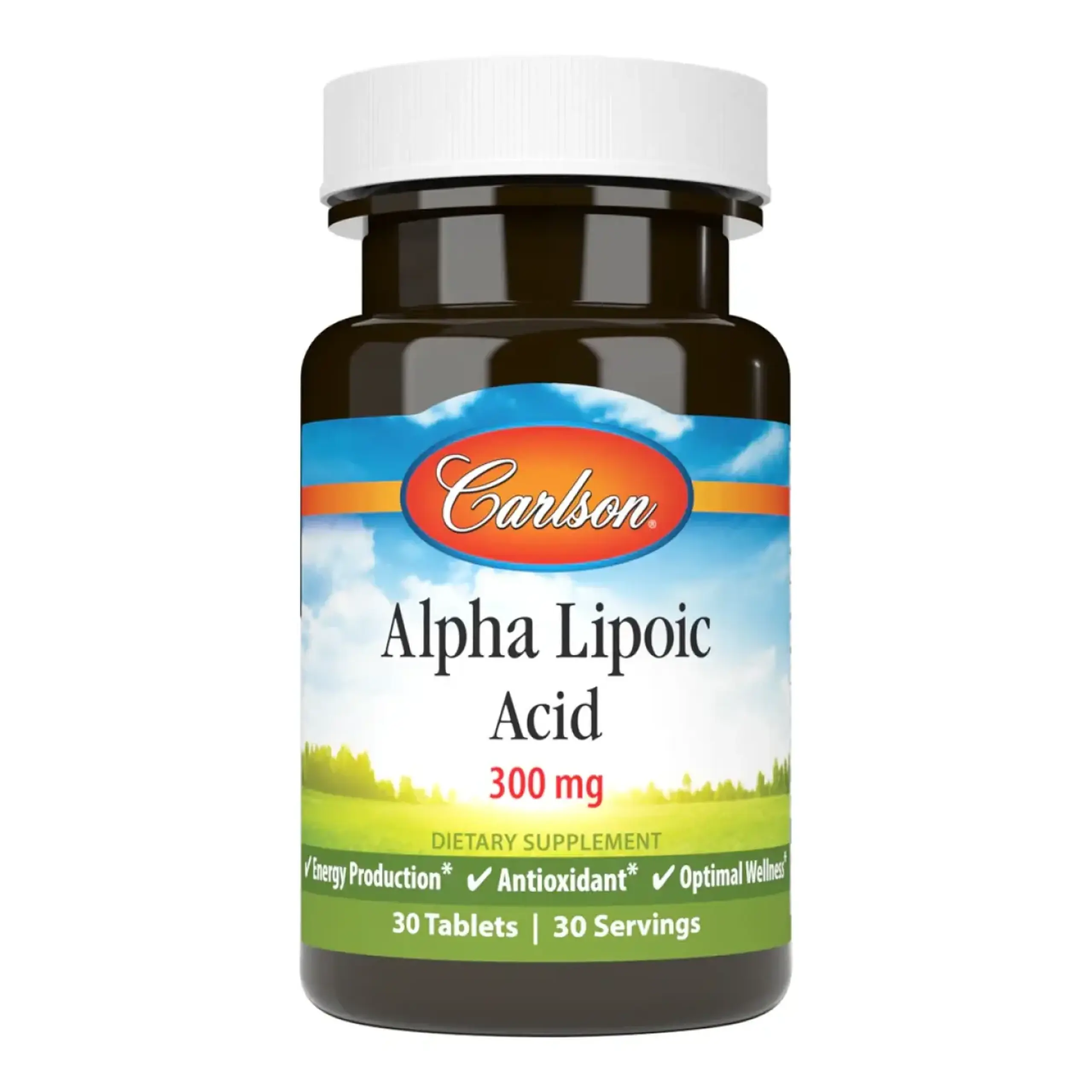 Carlson, Alpha Lipoic 300 mg, 30 tabs