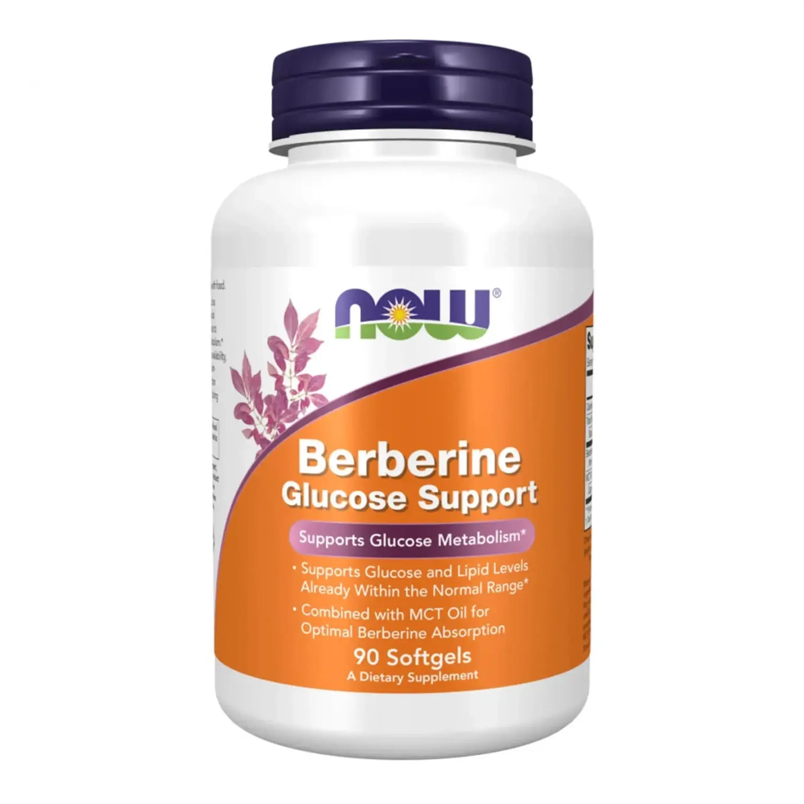 Now Foods, Berberine Glucose Support, 90 capsule gelatinoase