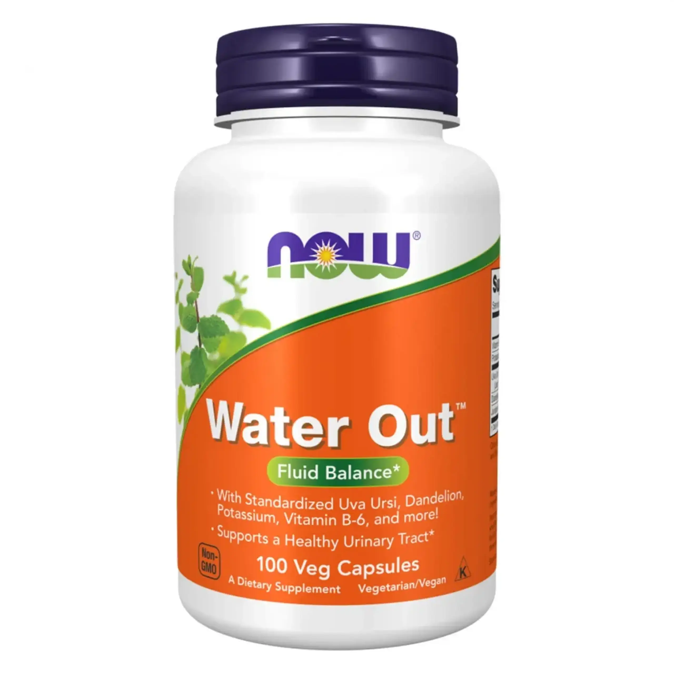 Now Foods, Water Out, Fluid Balance, 100 capsule vegetale