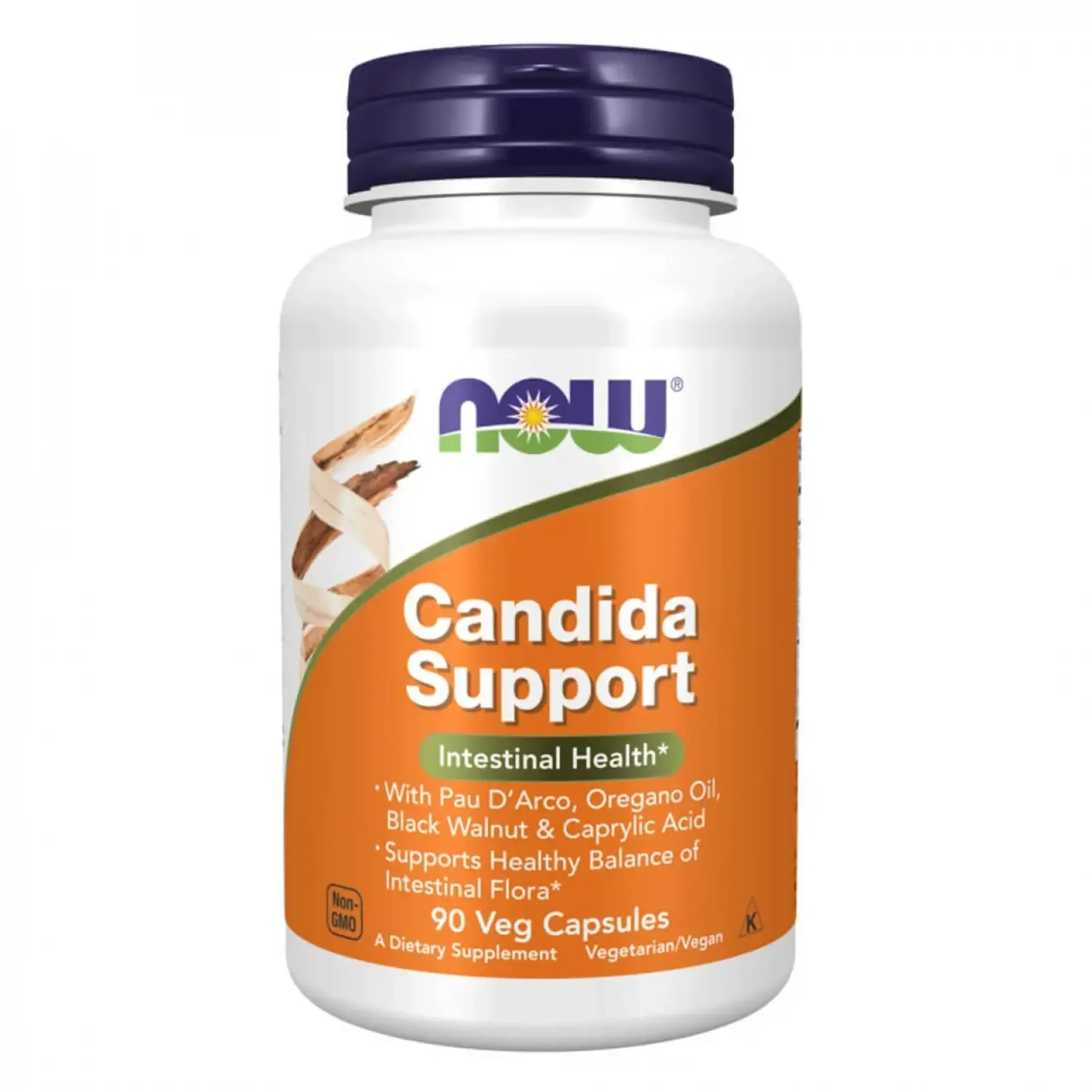 Now Foods, Candida Suport, 90 capsule vegetale
