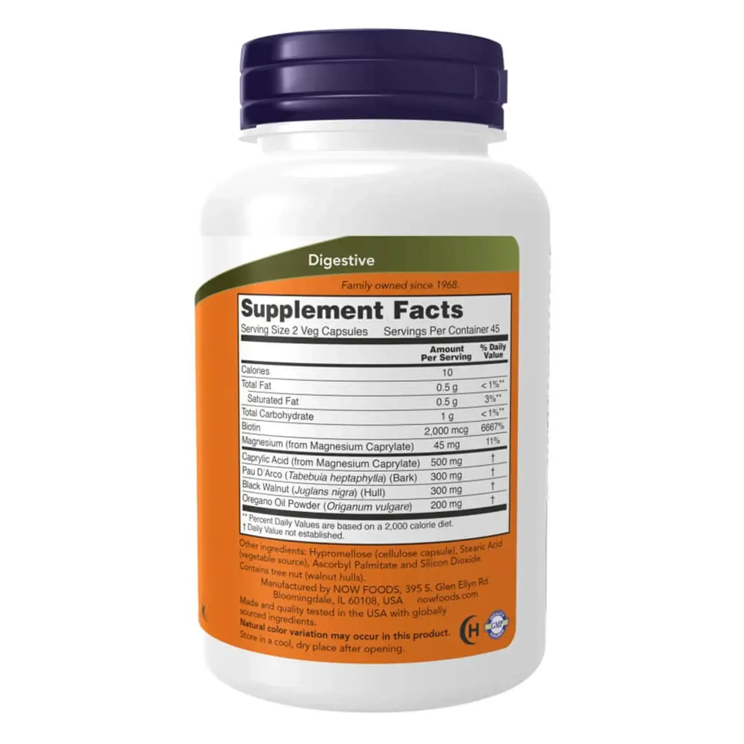 Now Foods, Candida Suport, 90 capsule vegetale