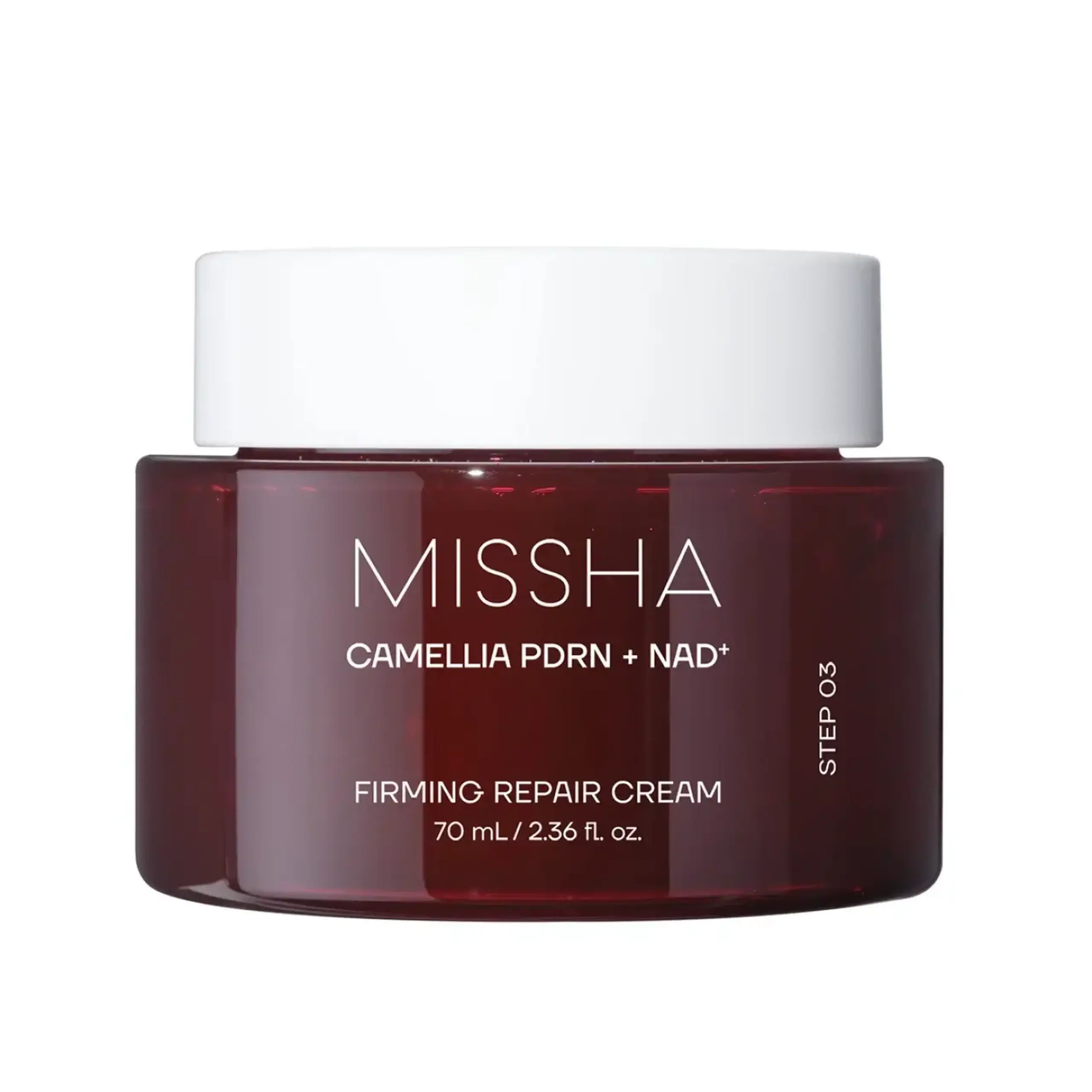 Crema-gel cu efect de lifting si luminozitate Missha, PDRN NAD Firming Repair Cream, 70 ml