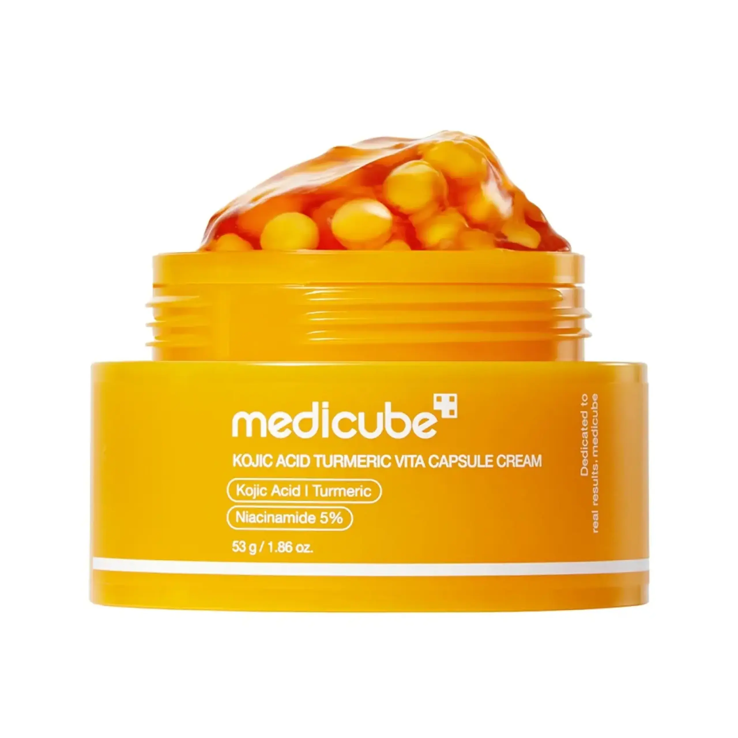 Medicube, Kojic Acid Turmeric Vita Capsule Cream, 53 g