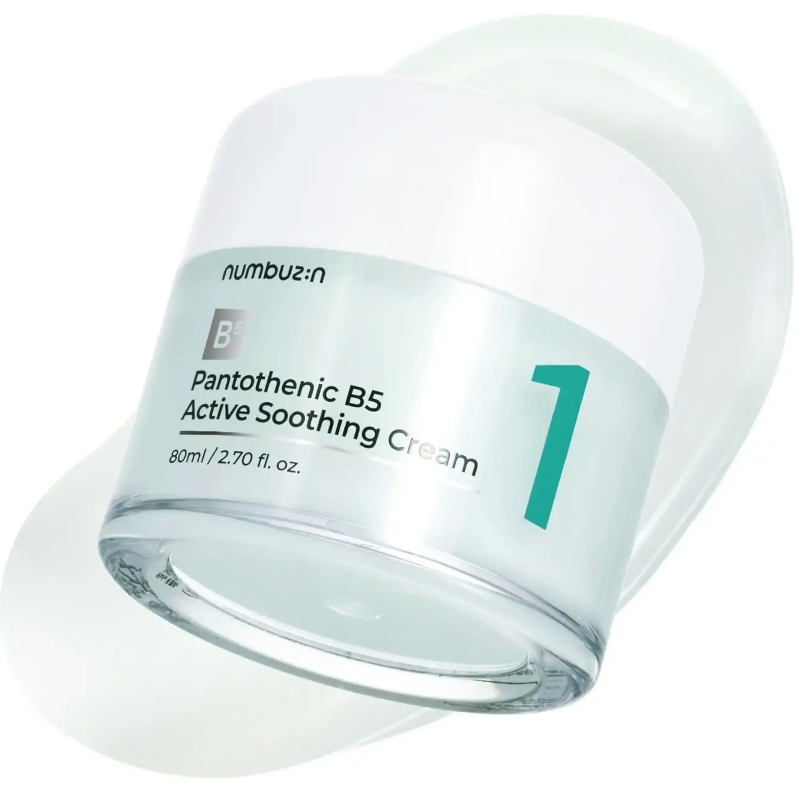 Numbuzin, Pantothenic B5 Active Soothing Cream, 80 ml