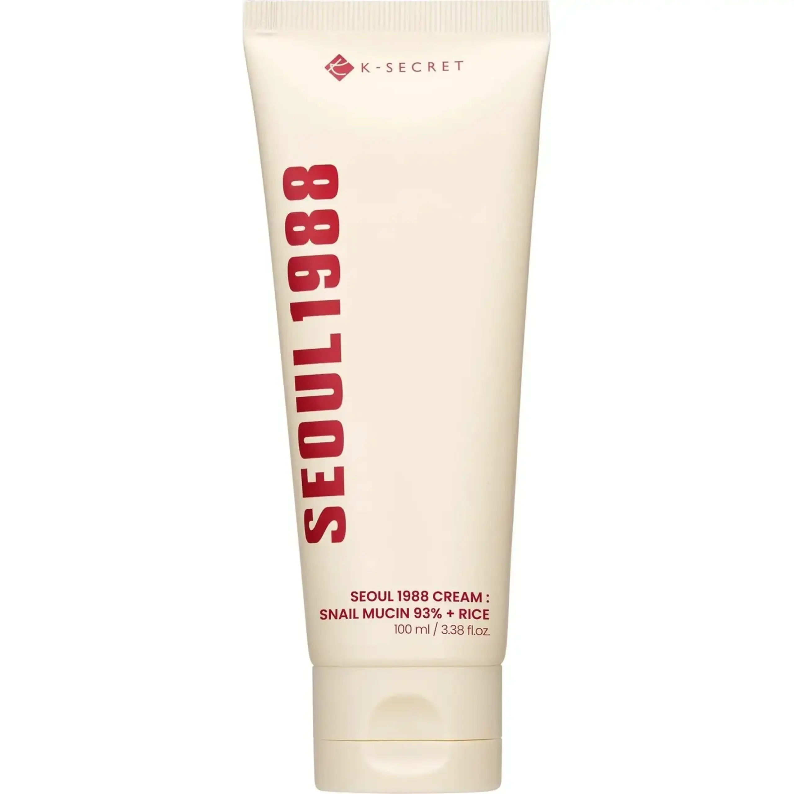Ksecret, Cream Snail Mucin 93% + Rice, 100 ml