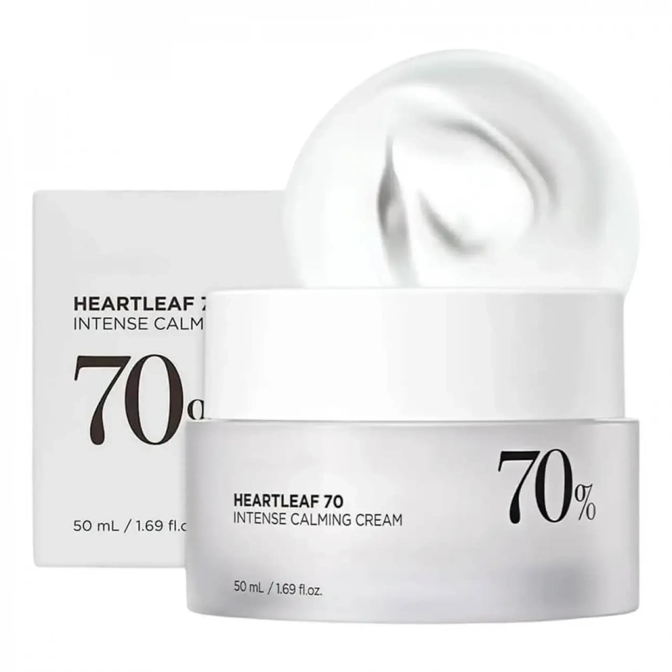 Cremă calmantă Anua, Heartleaf 70% Intense Calming Cream, 50 ml