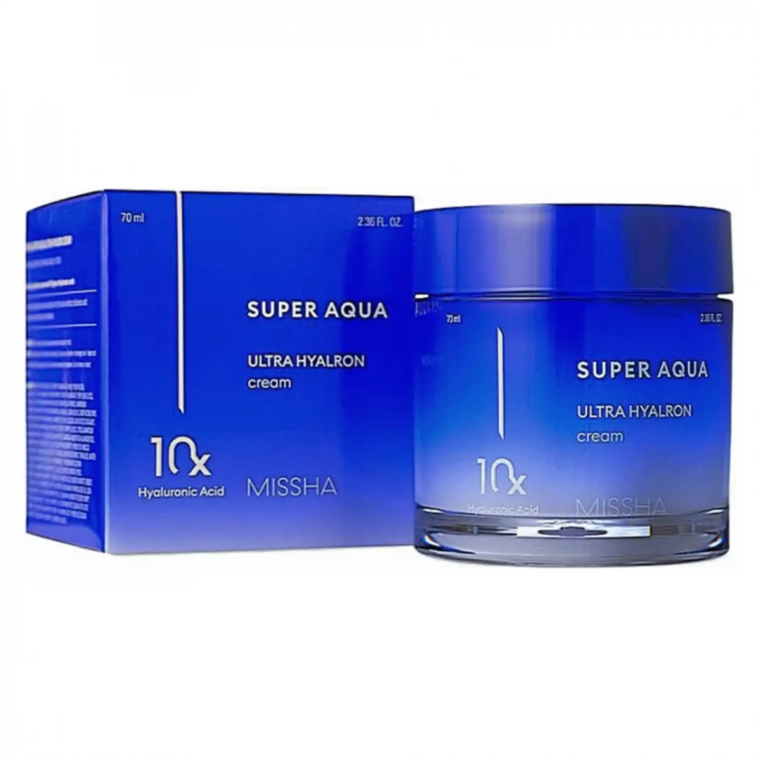 Cremă hidratantă pentru față Missha, Super Aqua Ultra Hyalron Cream, 70ml