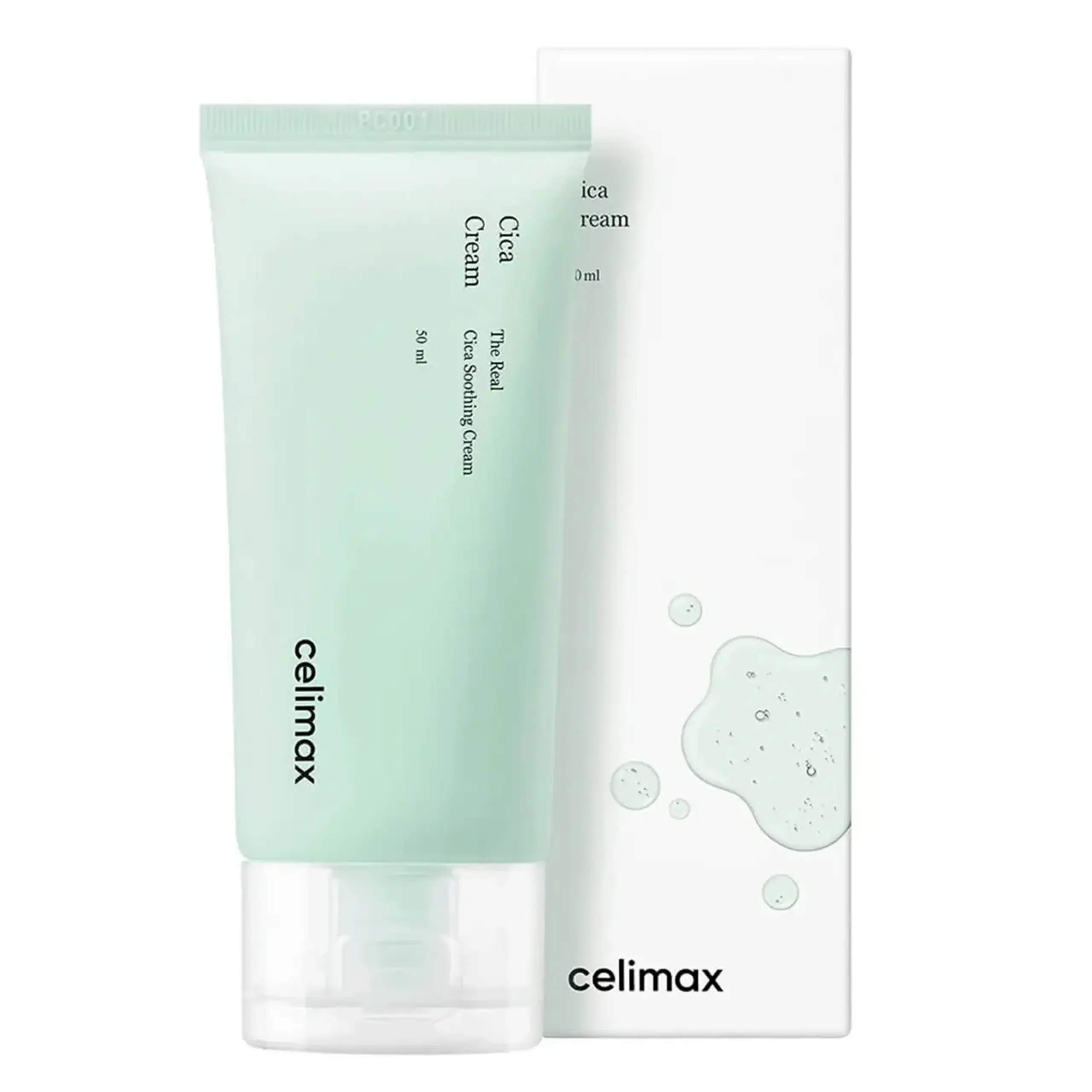 Cremă calmantă cu centella asiatică Celimax, The Real Cica Soothing Cream, 50 ml
