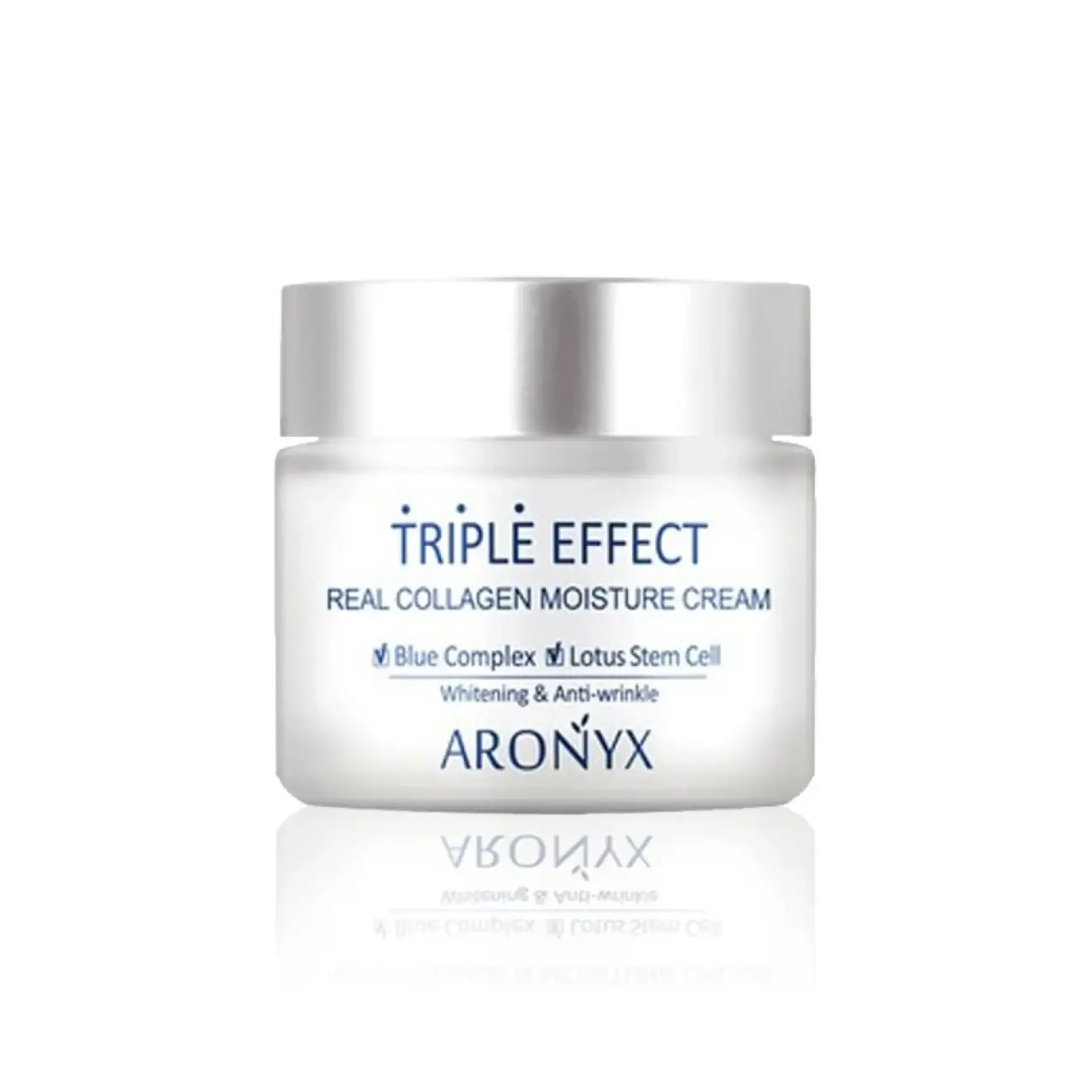 Crema hidratantă Medi Flower, Aronyx Triple Effect Real Collagen Essential Cream, 50ml