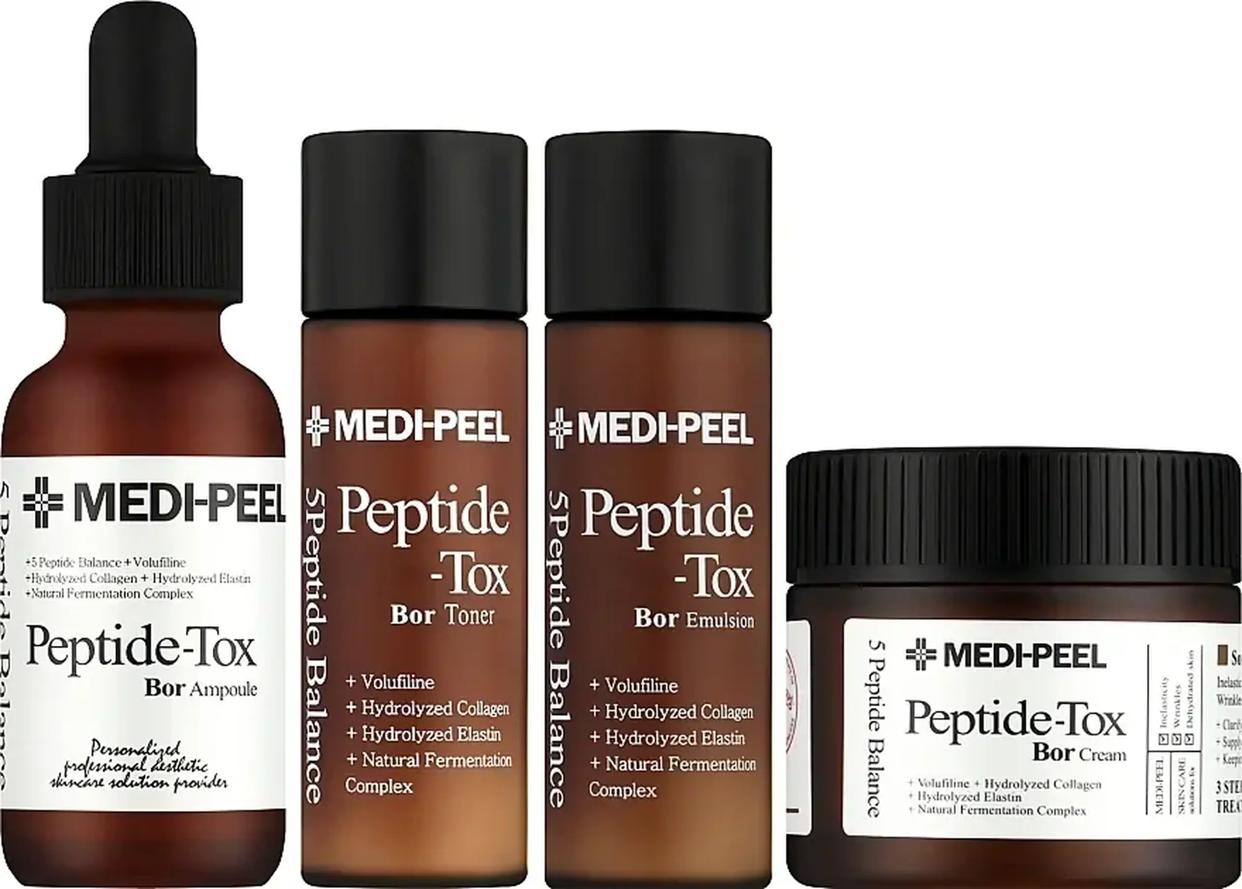Set pentru față efect de lifting Medi-Peel, Peptide-Tox Bor Multi Care Kit