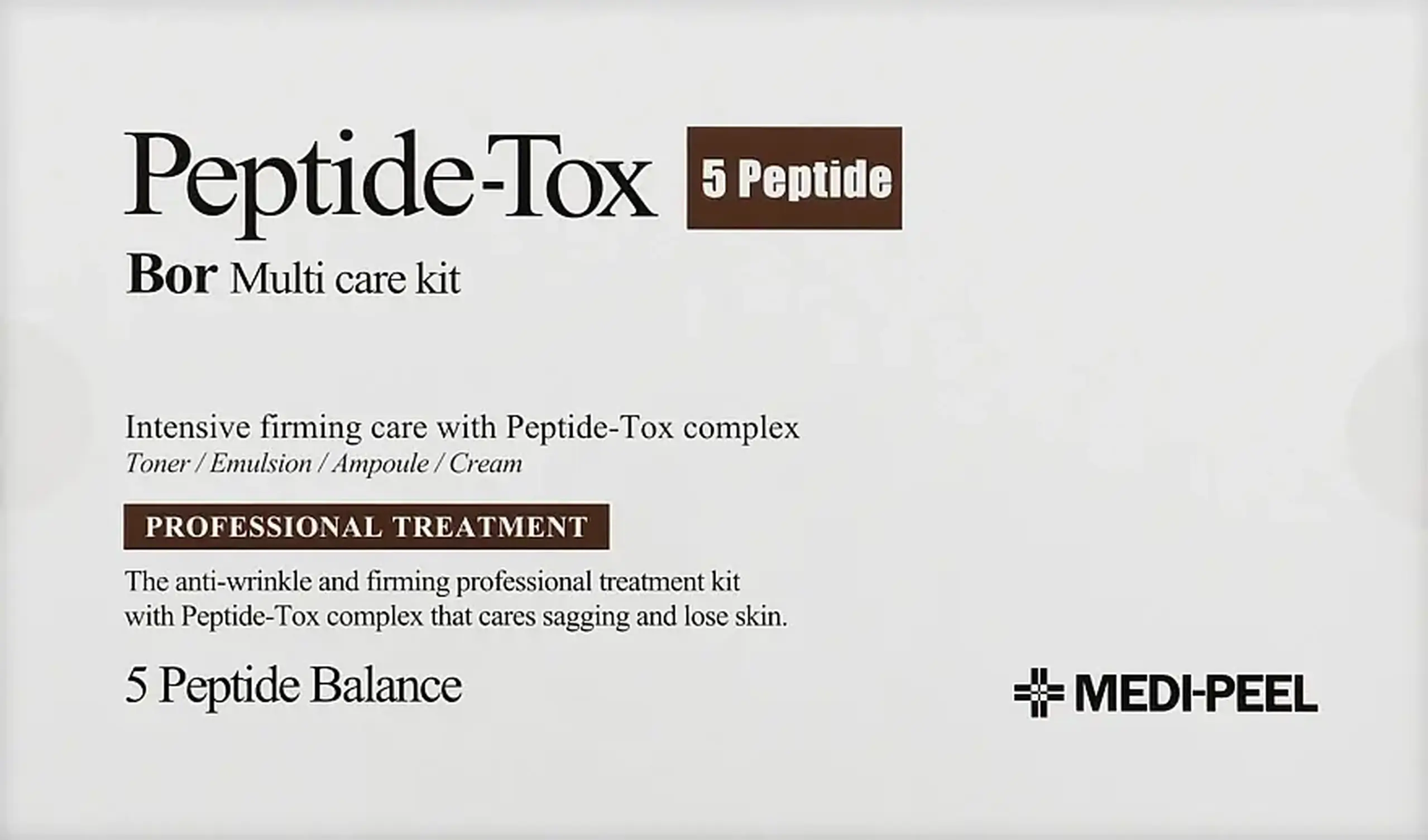 Set pentru față efect de lifting Medi-Peel, Peptide-Tox Bor Multi Care Kit