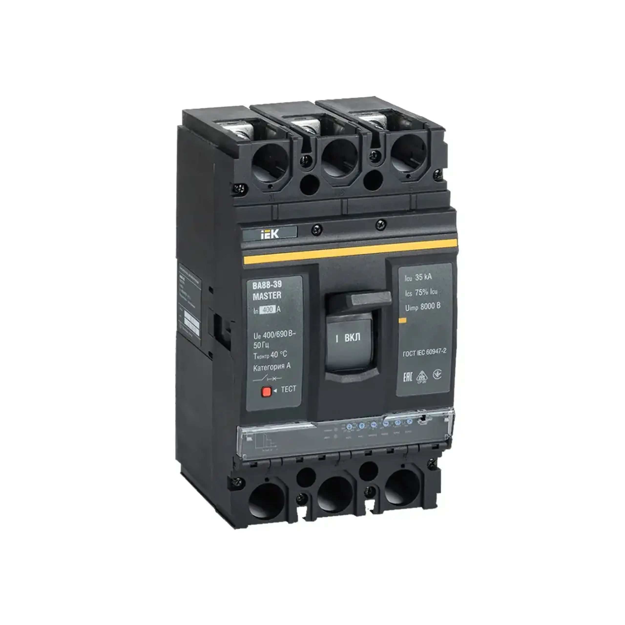 Întreruptor automat IEK VA88-39 3P 400 A 400/660 V A