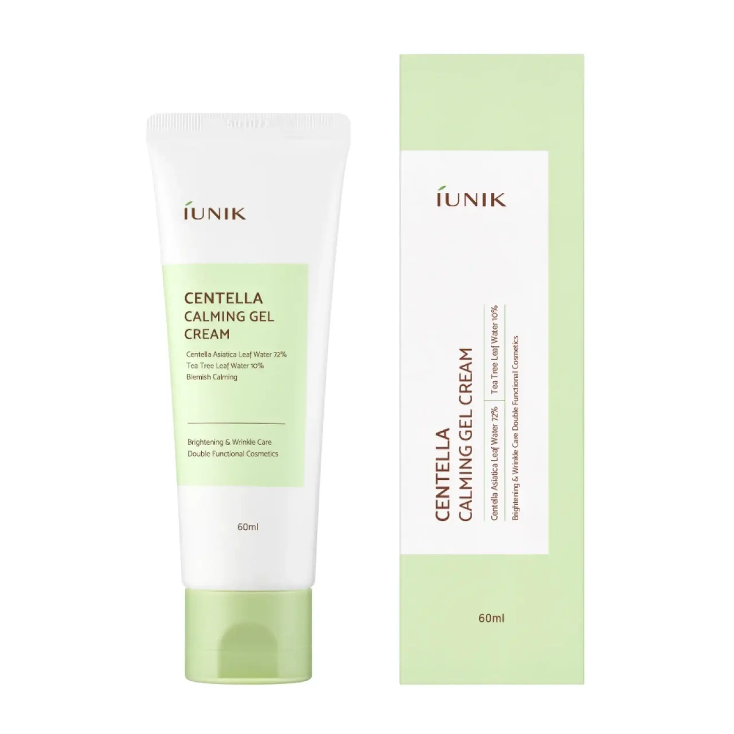 Crema-gel calmantă pentru față - Iunik, Centella Calming Gel Cream, 60ml