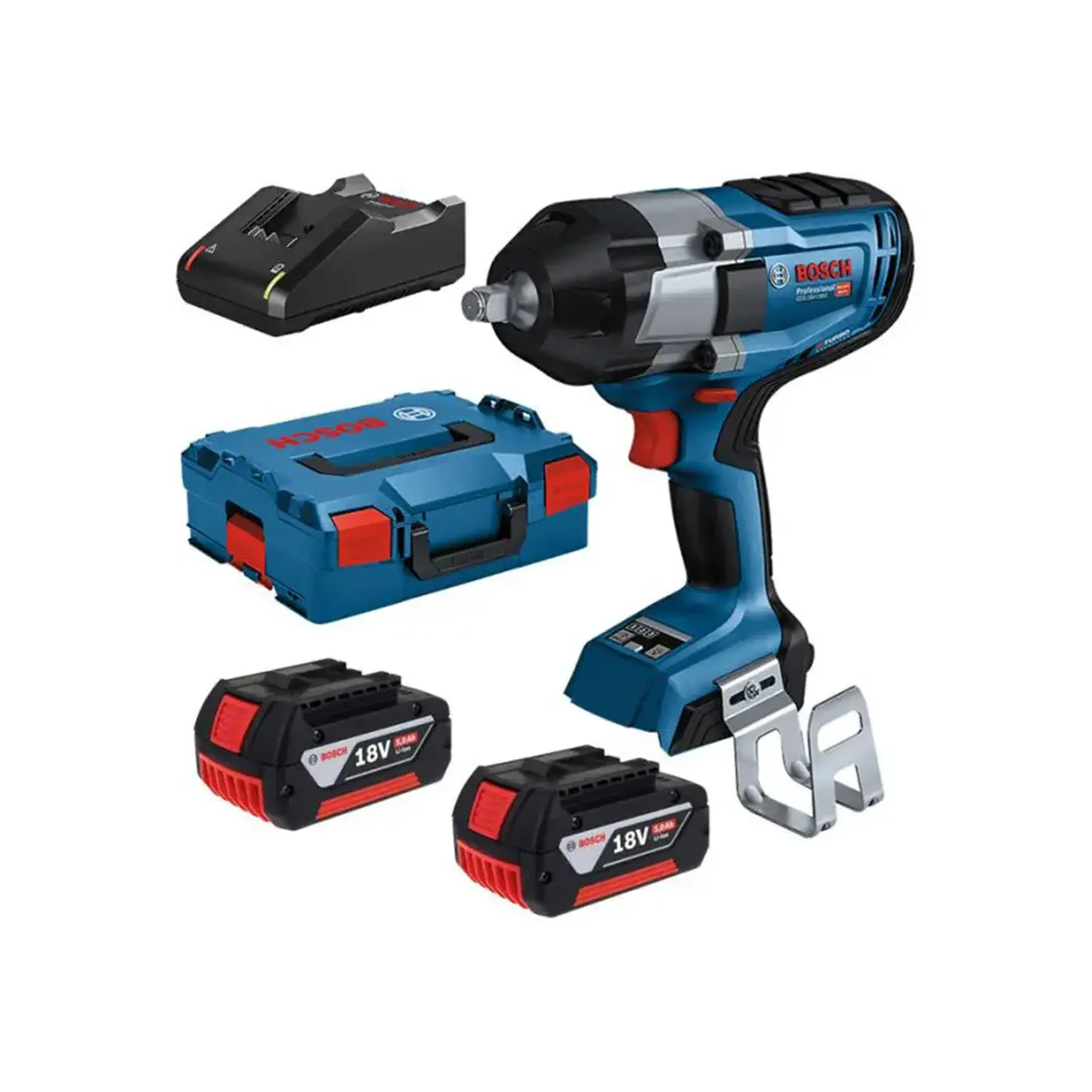Mașină de înșurubat cu impact GDS 18V-1000 1000 Nm 2 x 5.0 Ah (Li-ion) 18 V 0 - 1750 rot/min Bosch