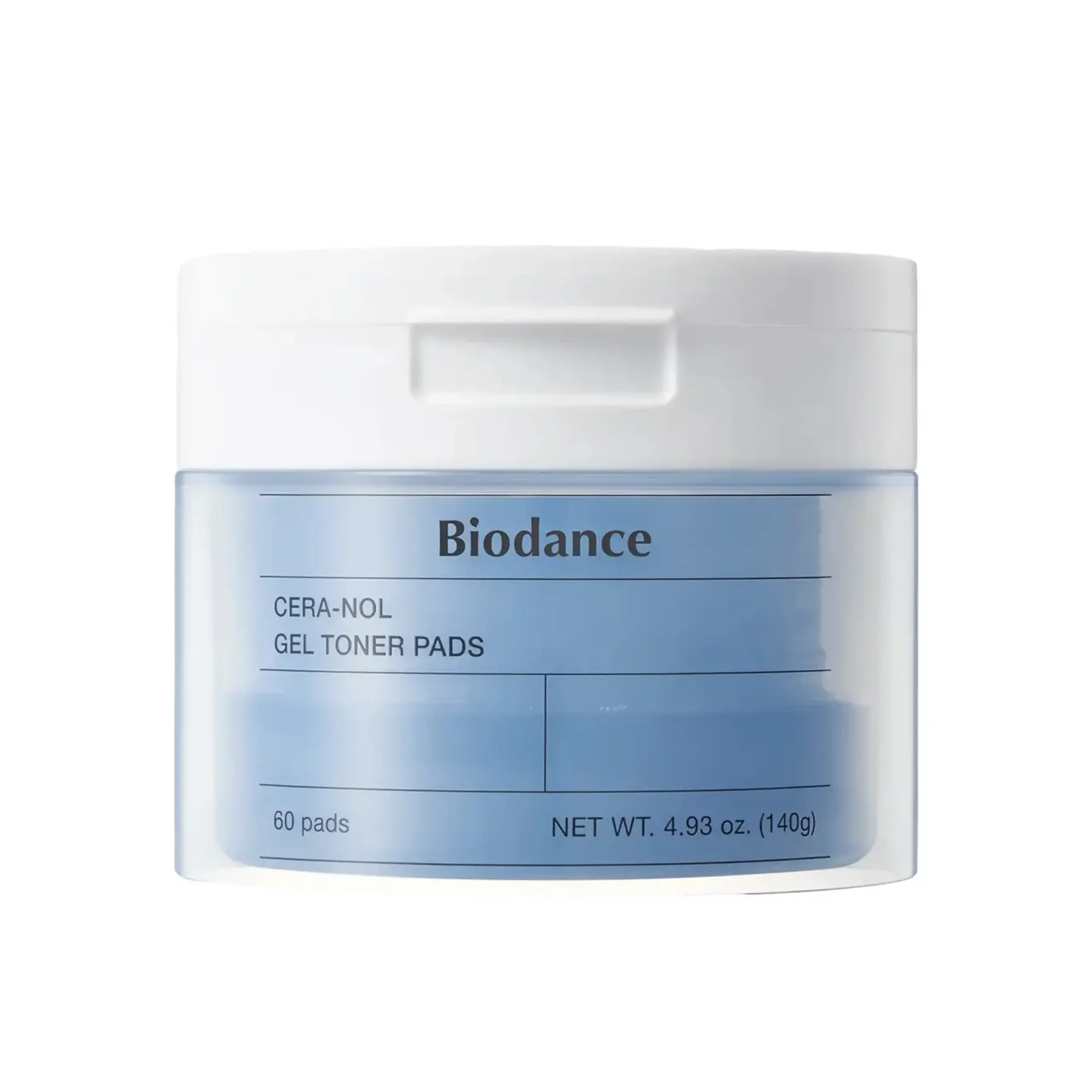 Biodance, Cera-nol Gel Toner Pads, 60 pads