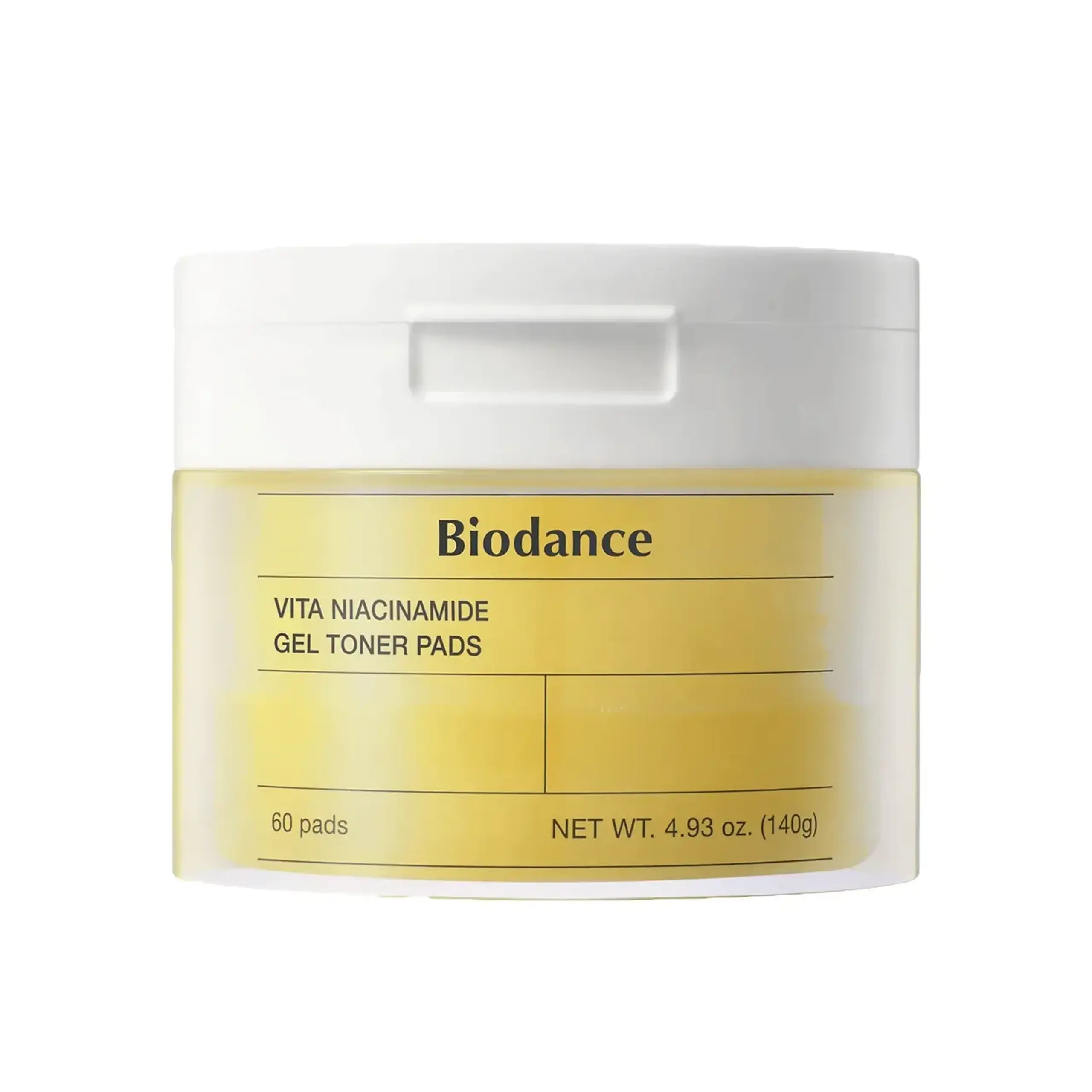 Biodance, Vita Niacinamide Gel Toner Pads, 60 pads