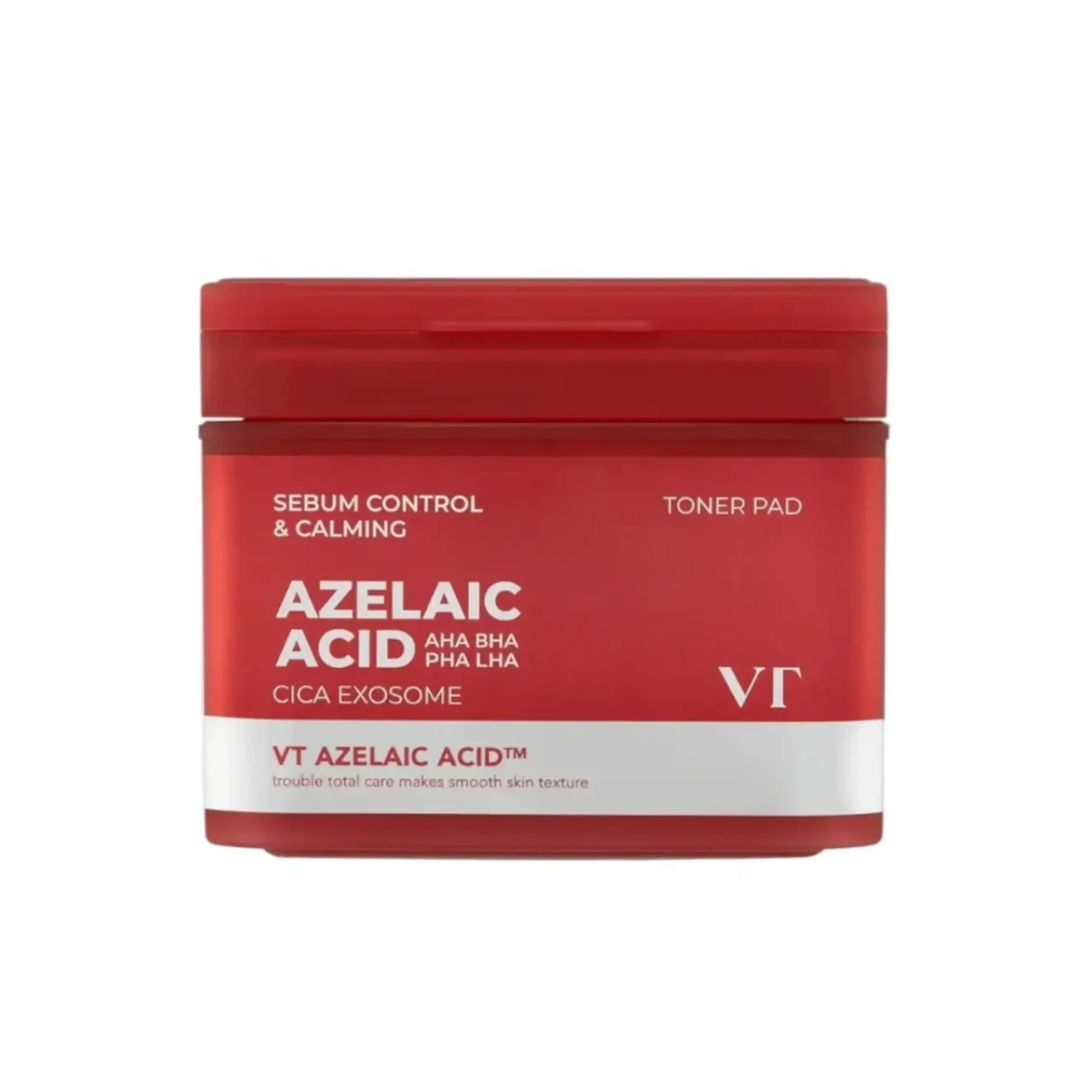 Dischete tonice pentru fata Vt Cosmetics, Azelaic Acid Care Toner Pad, 60 pads