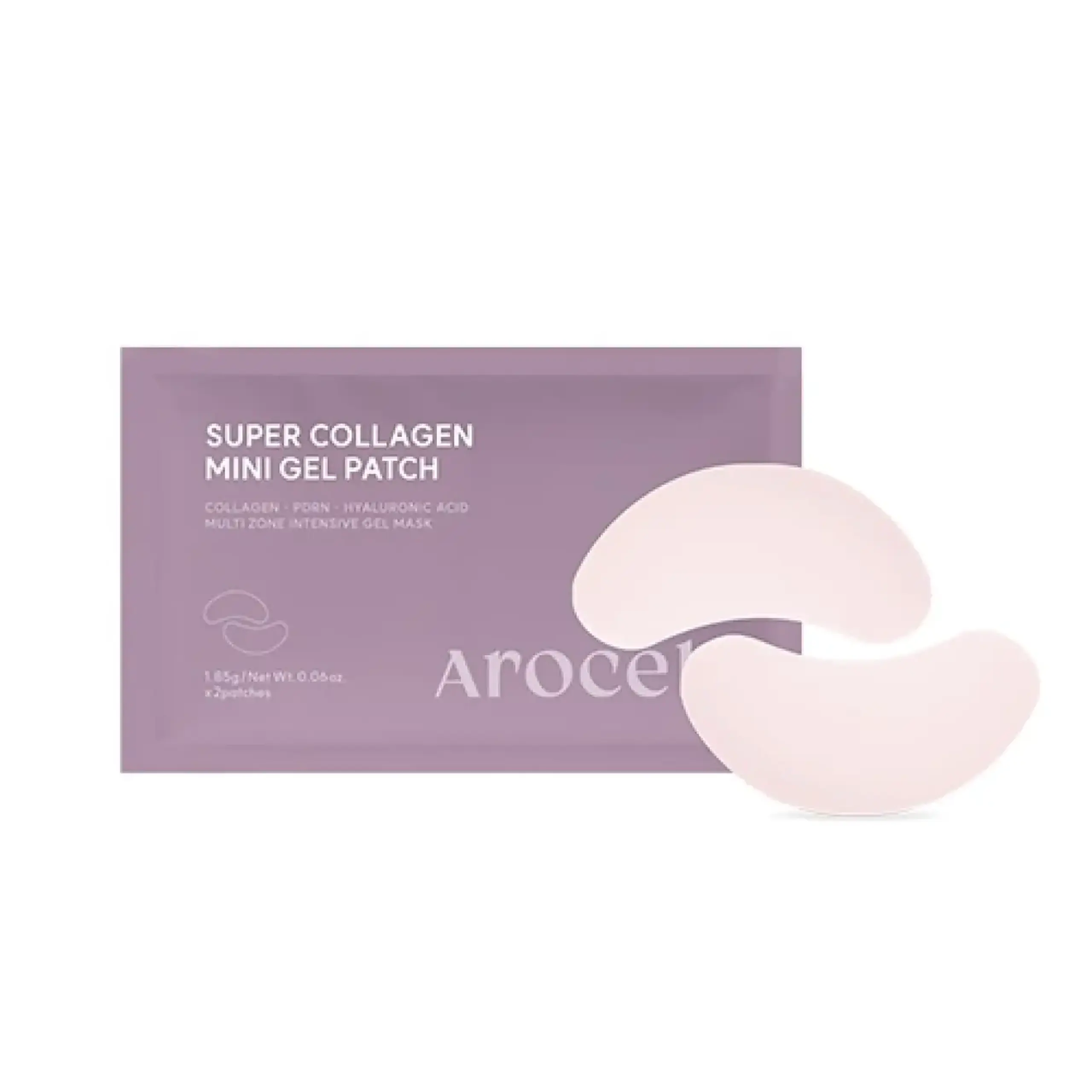 Patchuri pentru ochi Arocell, Super Collagen Mini Gel Patch, 1 pereche
