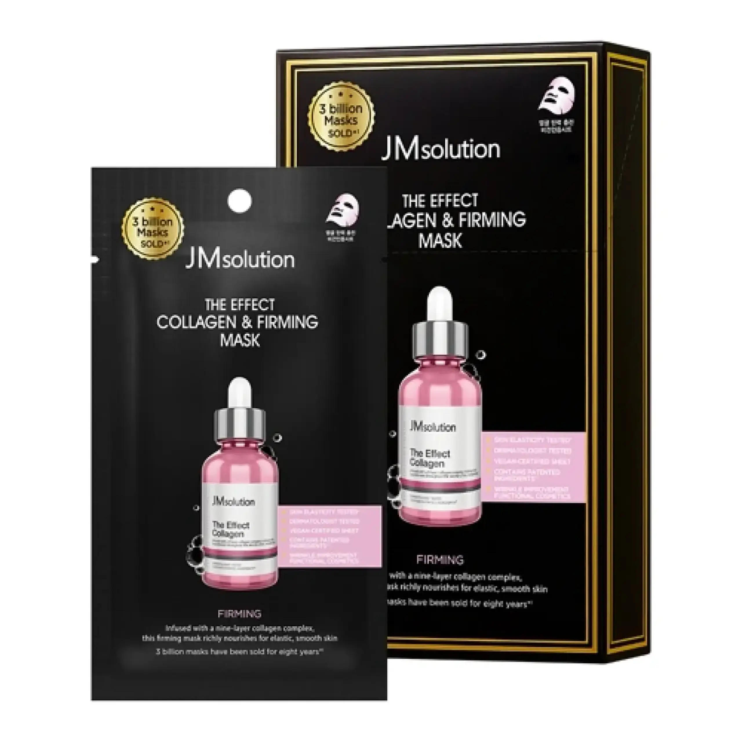 JM Solution, The Effect Collagen & Firming Mask, 24 ml