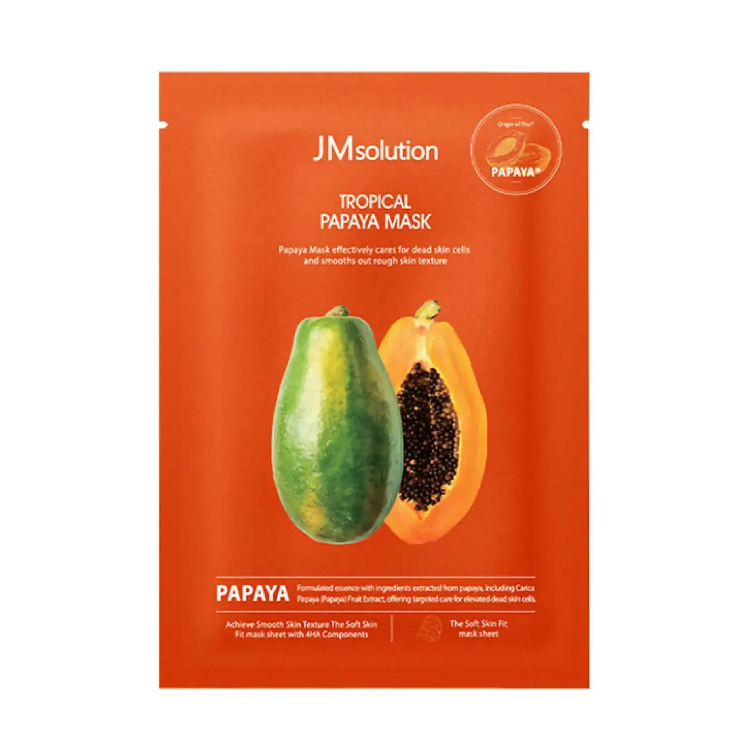 JM Solution, Tropical Papaya Mask, 30 ml